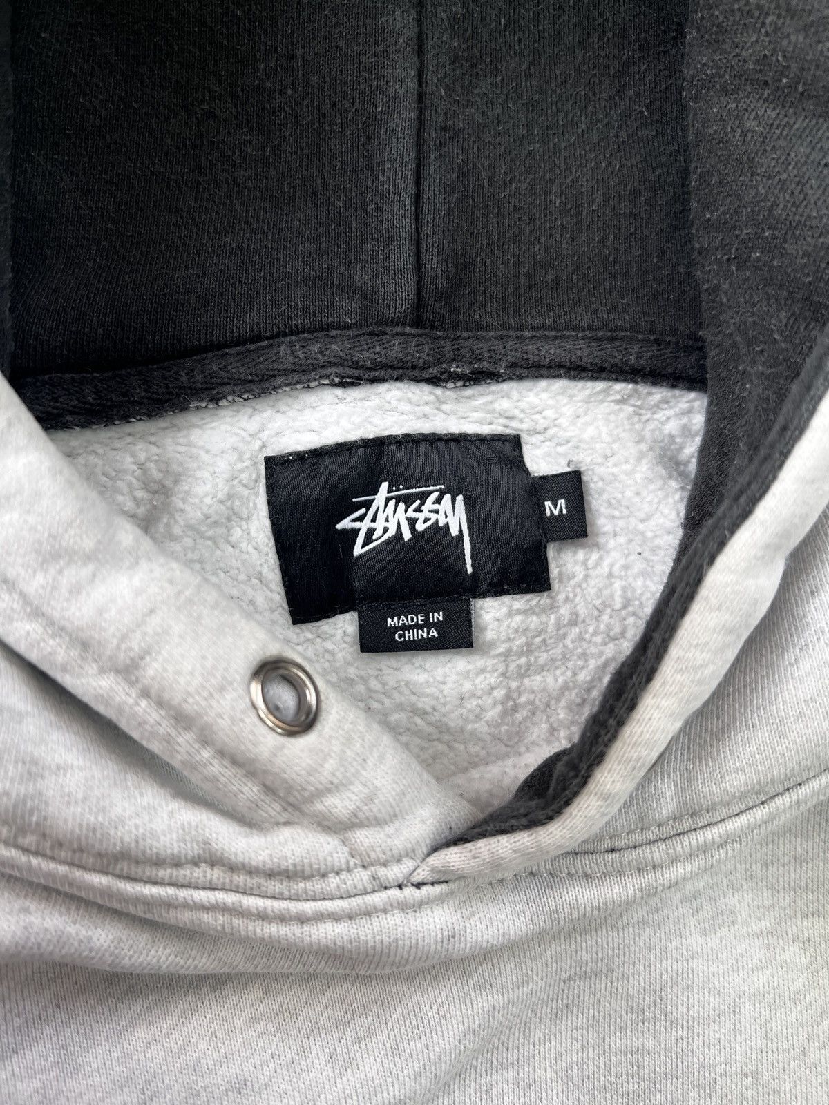 Stussy × Vintage Vintage 90s big logo stussy boxy hoodie y2k hype Size US M / EU 48-50 / 2 - 7 Thumbnail