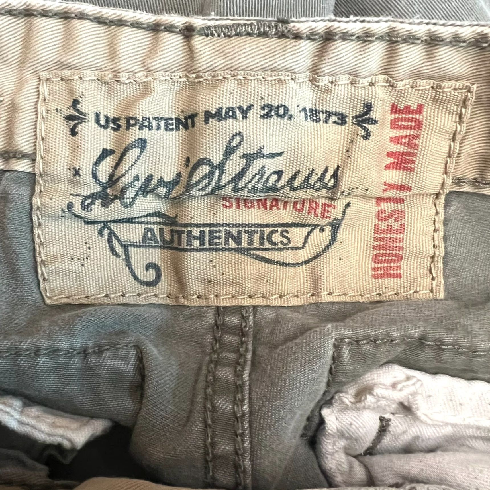 Levi's Levi's Cargo Shorts Men's Size 30 Green Relaxed Fit Mid Rise Canvas Pockets Outdoor Travel Casual Size US 30 / EU 46 - 7 Thumbnail