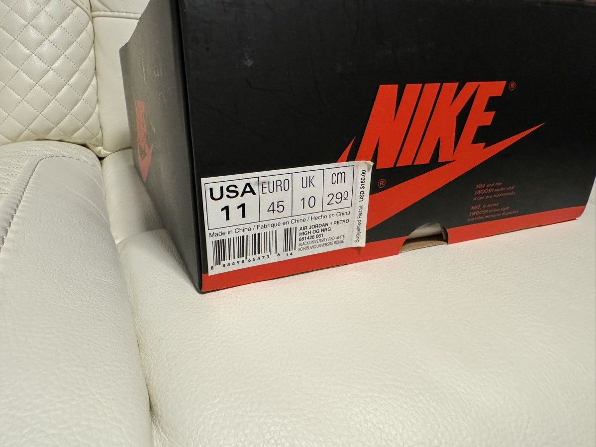 Jordan Brand Nike Air Jordan 1 High OG “Homage to Home” Size US 11 / EU 44 - 9 Thumbnail