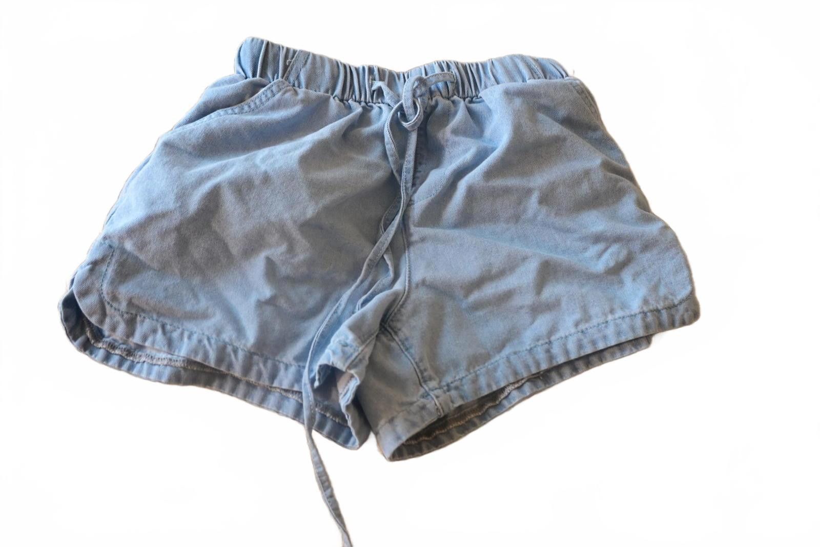 Shein SHEIN Light Blue Casual Drawstring Waist Shorts MEDIUM Size 32" / US 10 / IT 46 - 1 Thumbnail