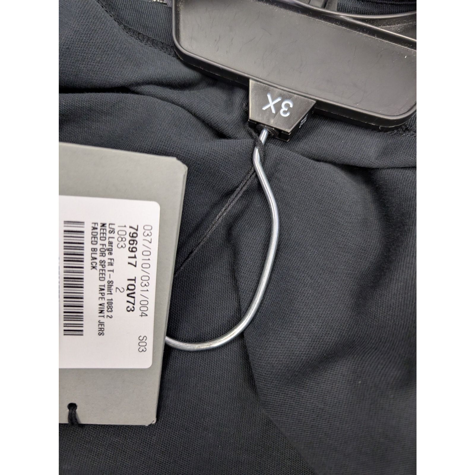 Balenciaga o1rshd1 Need for Speed Long Sleeve Large Fit T-Shirt Black Size US M / EU 48-50 / 2 - 24 Thumbnail