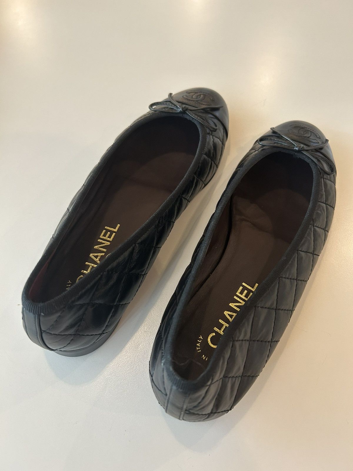 Chanel Chanel Quilted Ballet Flats Size US 10 / IT 40 - 2 Thumbnail