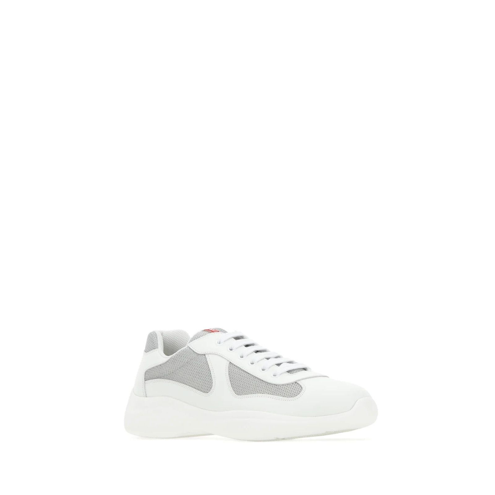 Prada PRADA Two-Tone Leather And Tech Fabric Sneakers New And Auth Size US 11 / EU 44 - 2 Thumbnail