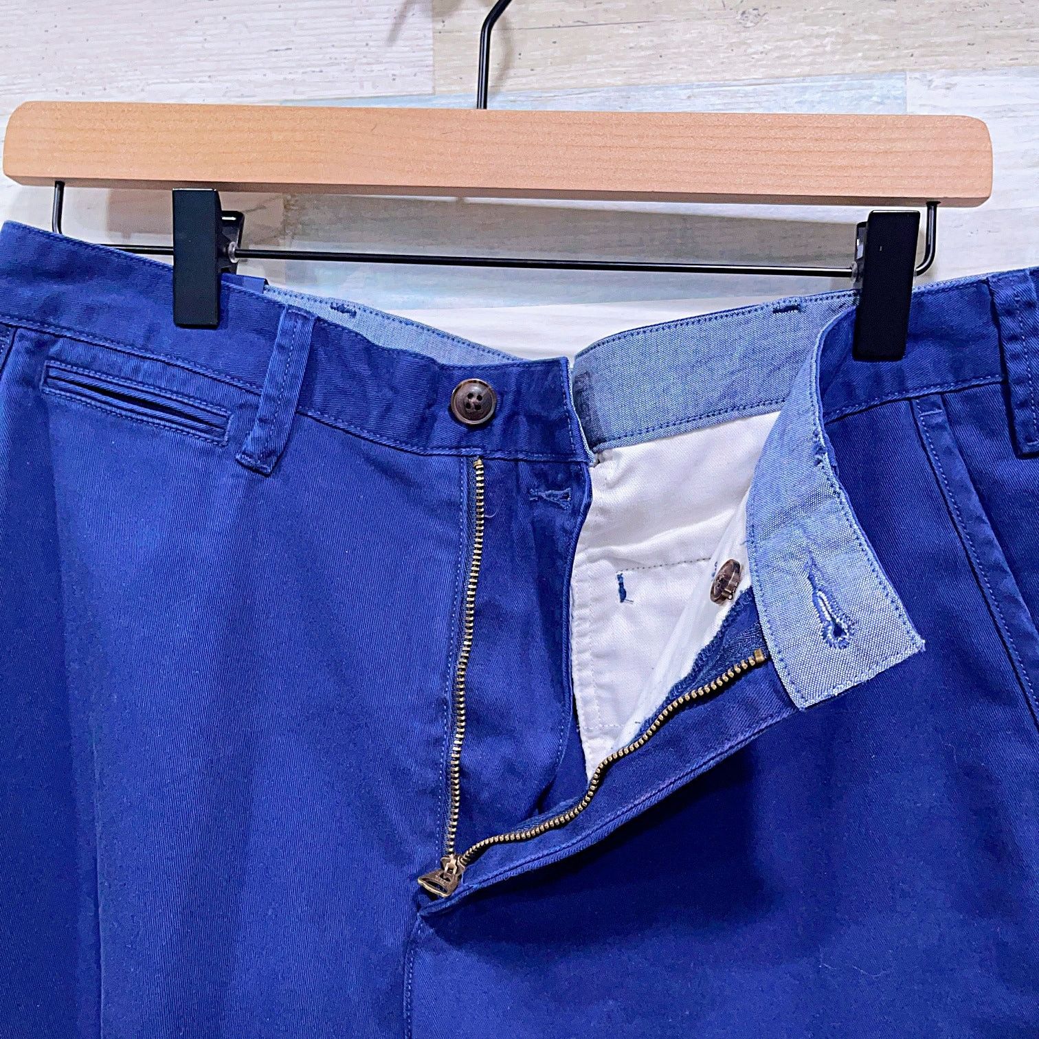 Polo Ralph Lauren POLO Ralph Lauren 10" Relaxed Fit Chino Shorts Navy Flat 32 Size US 32 / EU 48 - 2 Thumbnail
