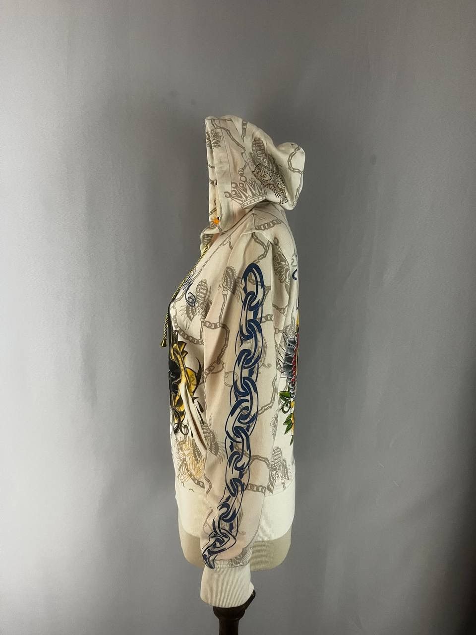 Christian Audigier Christian Audigier Hoodie White Size US XL / EU 56 / 4 - 5 Thumbnail