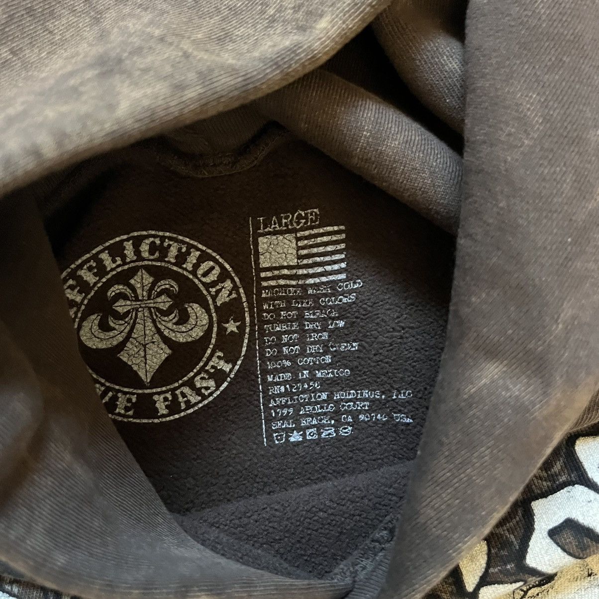 Affliction Affliction collapse hoodie large Size US L / EU 52-54 / 3 - 3 Thumbnail