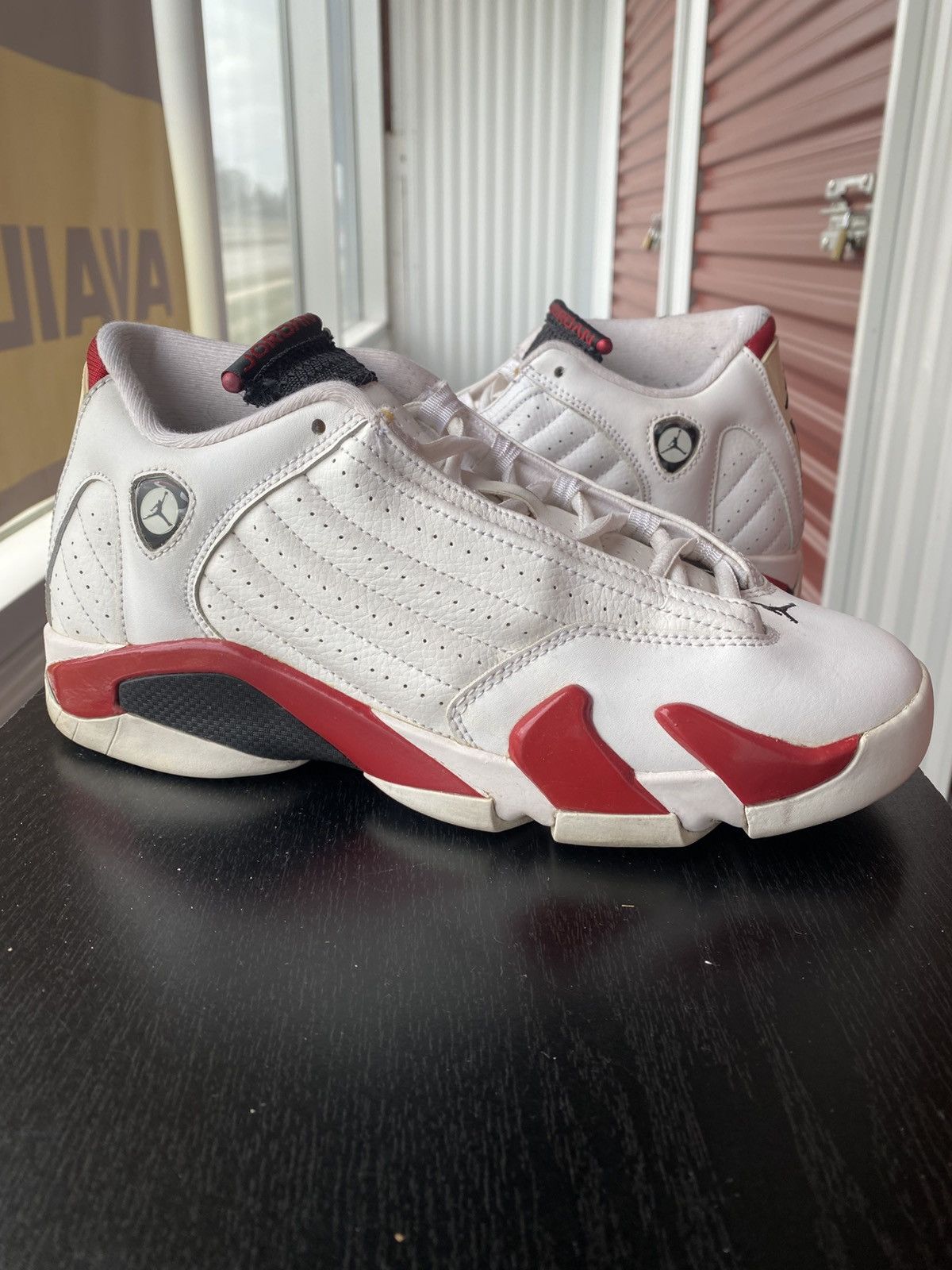 Jordan 14 candy cane size 7 on sale