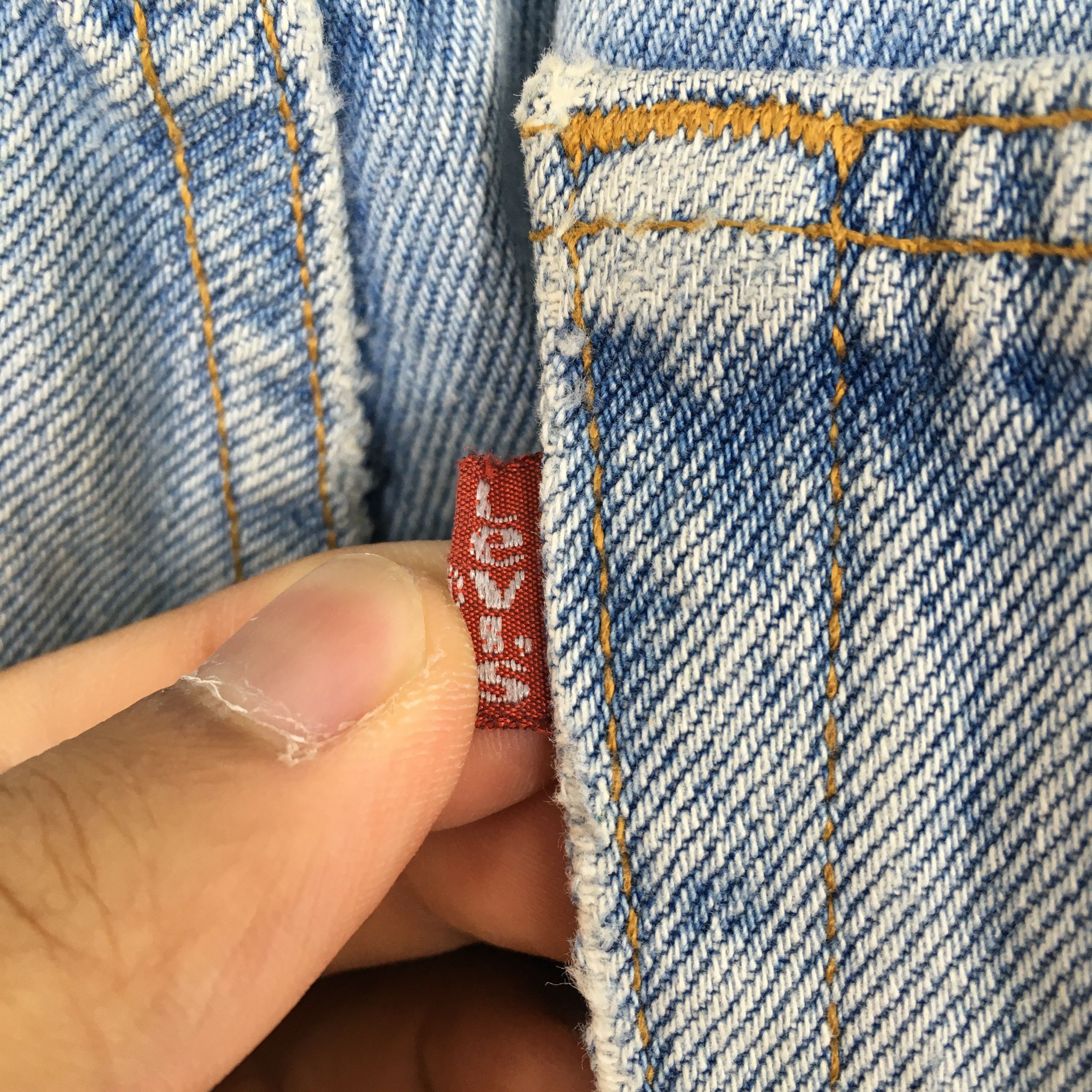 Levi's Size 30x31.5 Vintage 90s Levi's 501 Stonewash Jeans S1875 Size 30" / US 8 / IT 44 - 13 Thumbnail