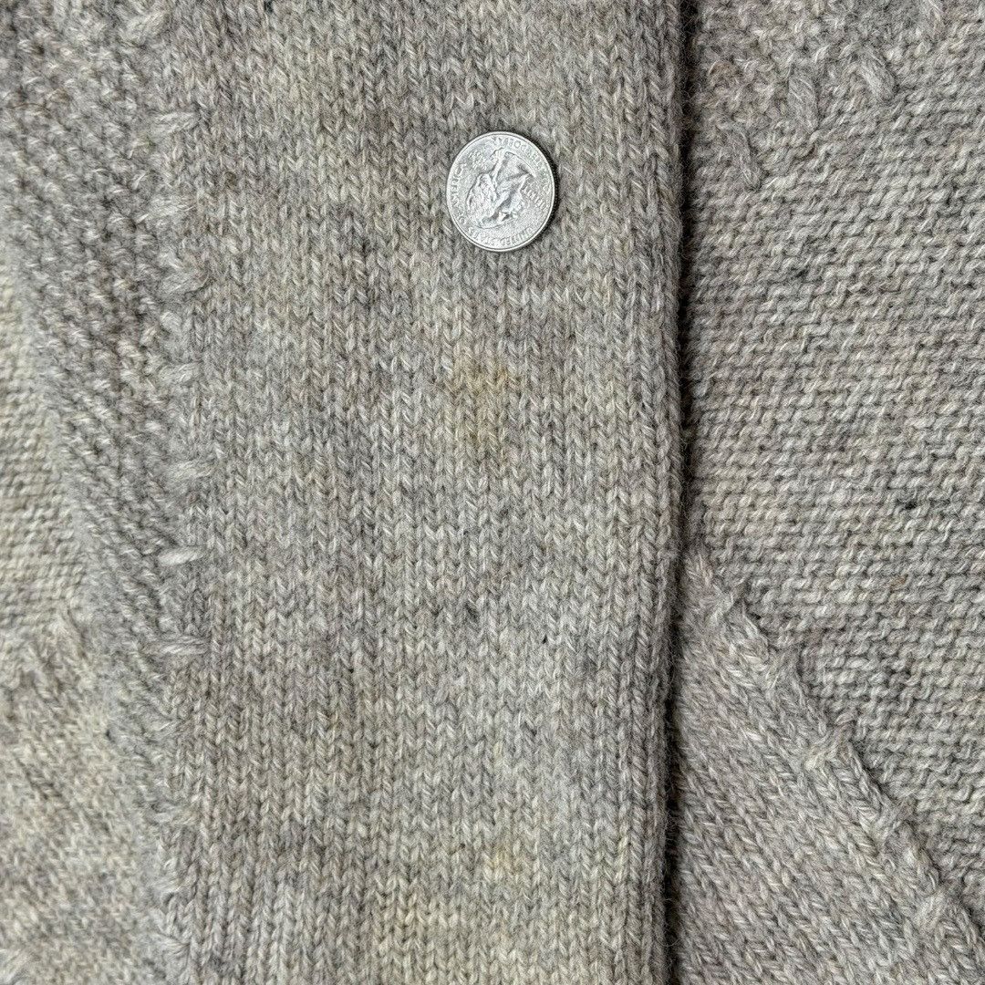 Gap Vintage 90s Gap Wool &Lambswool Patchwork Knit Sweater Beige Size US XL / EU 56 / 4 - 8 Thumbnail