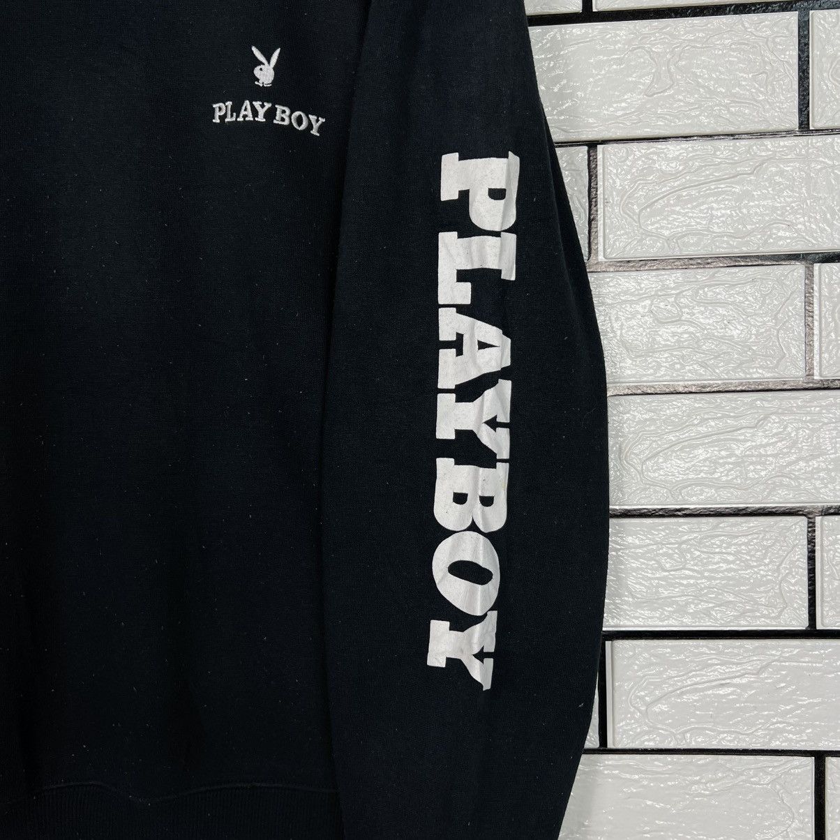 Playboy Vintage PLAYBOY Big Logo Crewneck Sweatshirt #4091-C186 Size US L / EU 52-54 / 3 - 12 Thumbnail