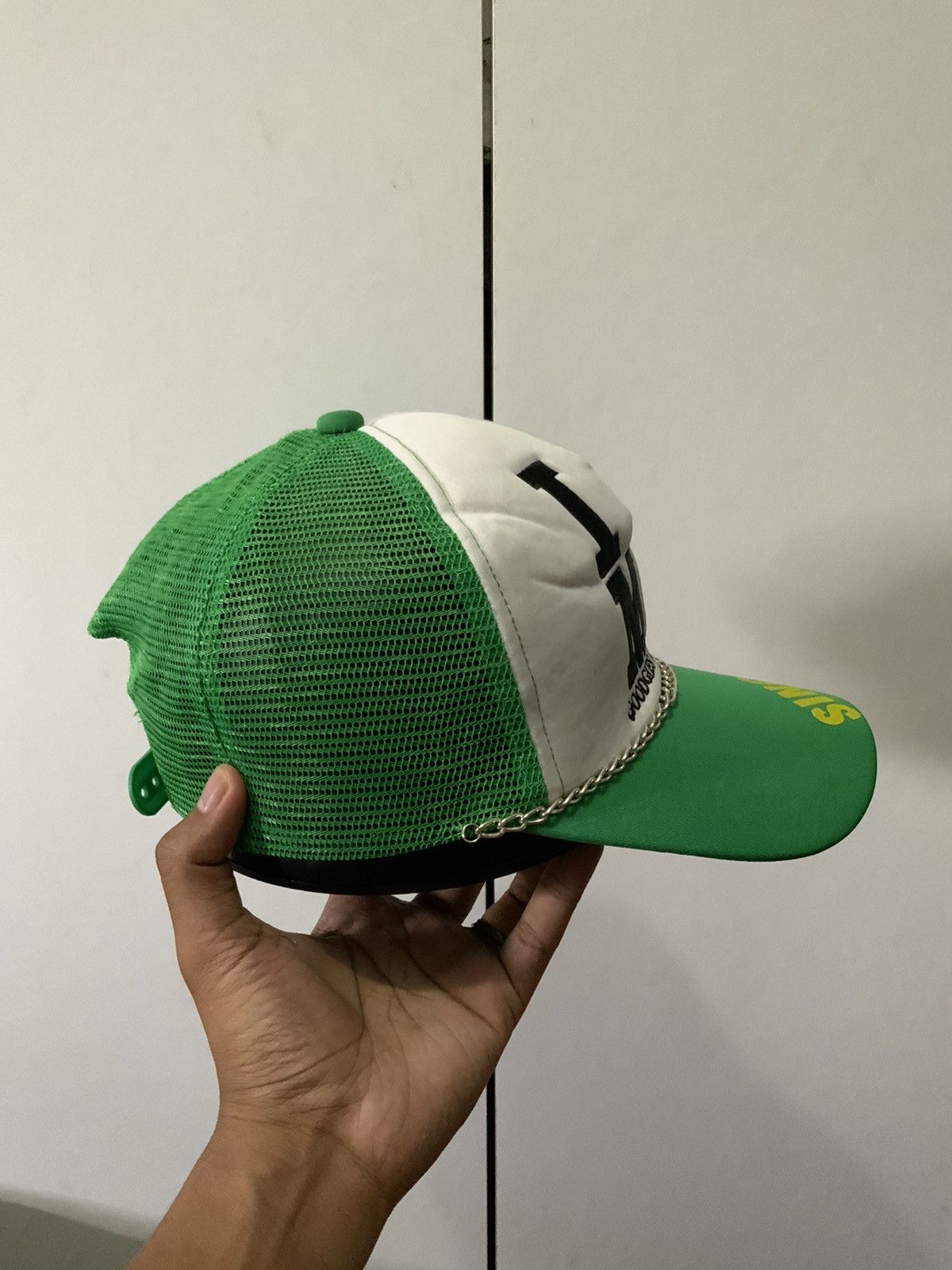 If Six Was Nine I LOVE MJ Goodgies Never Say Die Trucker Hat Size ONE SIZE - 4 Thumbnail