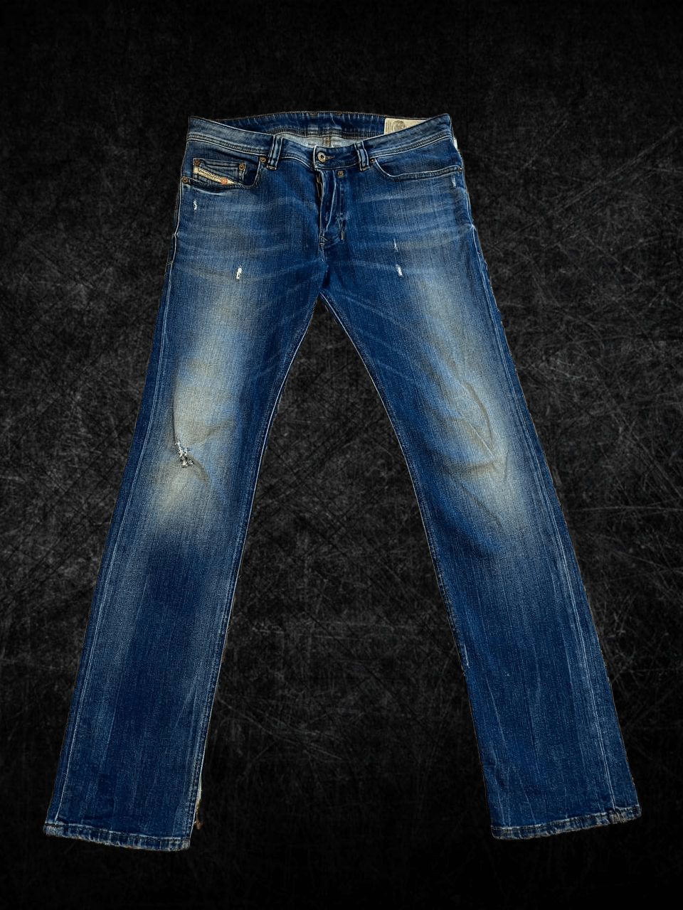 Diesel Jeans Mens Safado Distressed Wash JEANS