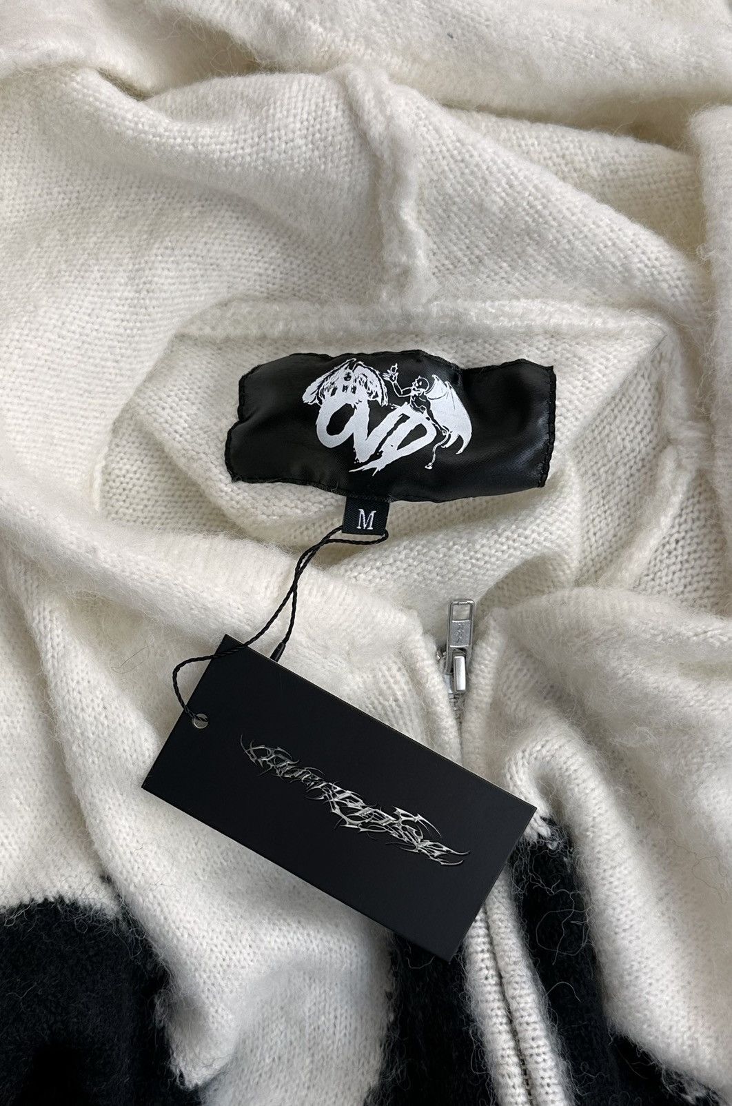 Other WHATHAPPENEDTOGOD Angel Mohair Zip Sweater Size US M / EU 48-50 / 2 - 3 Thumbnail