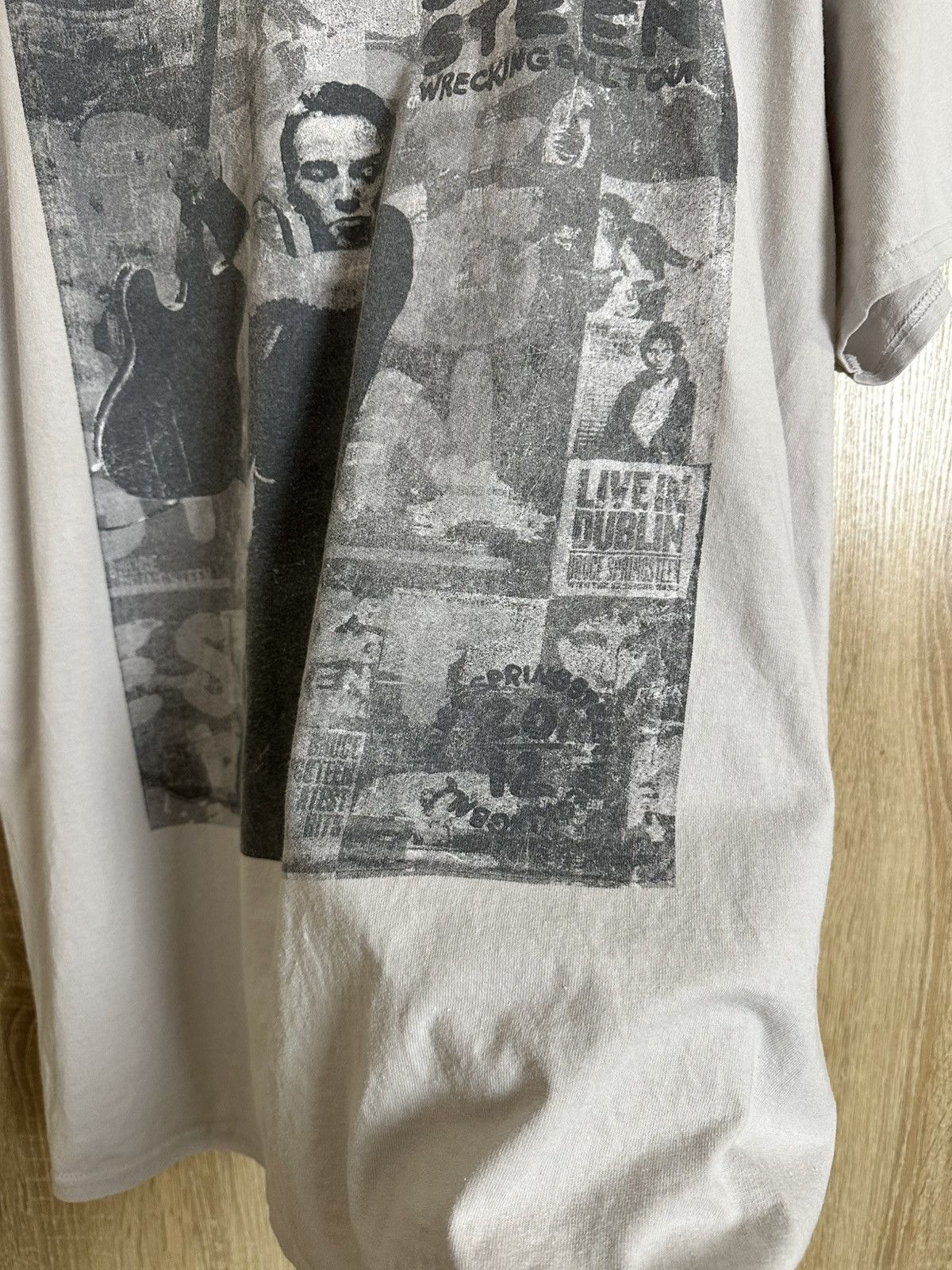 Band Tees 🔥 Bruce Springsteen Wrecking Ball World Tour 2012 T Shirt Size US XL / EU 56 / 4 - 3 Thumbnail