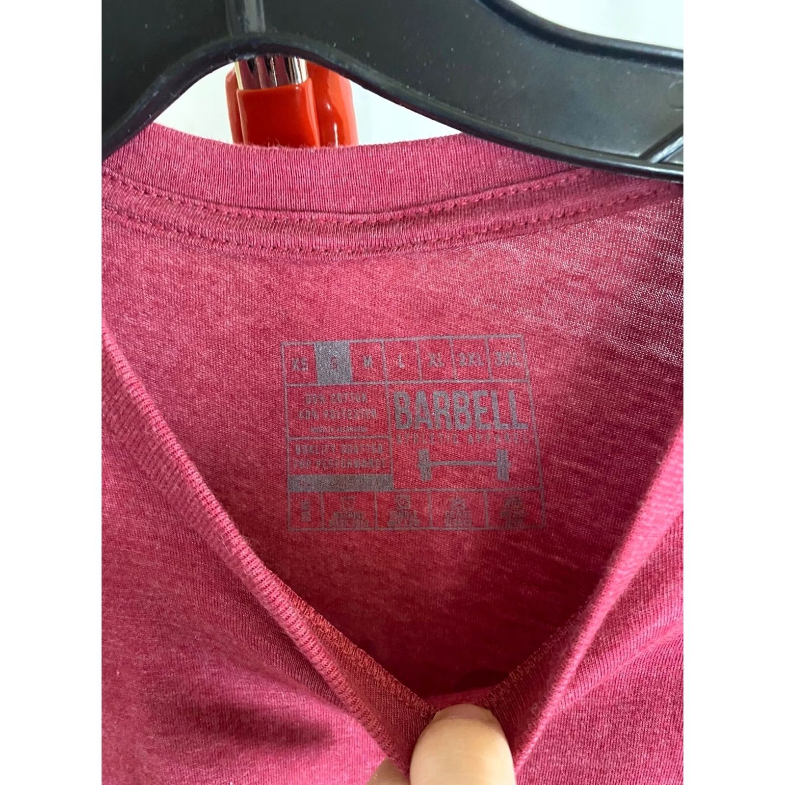 Vintage Barbell TEE Shirt Muscle Small S Mens Sharp Back Panel T-Shirt Small S Shirt Mens Sharp Back Panel TEE Barbell Size US S / EU 44-46 / 1 - 5 Thumbnail