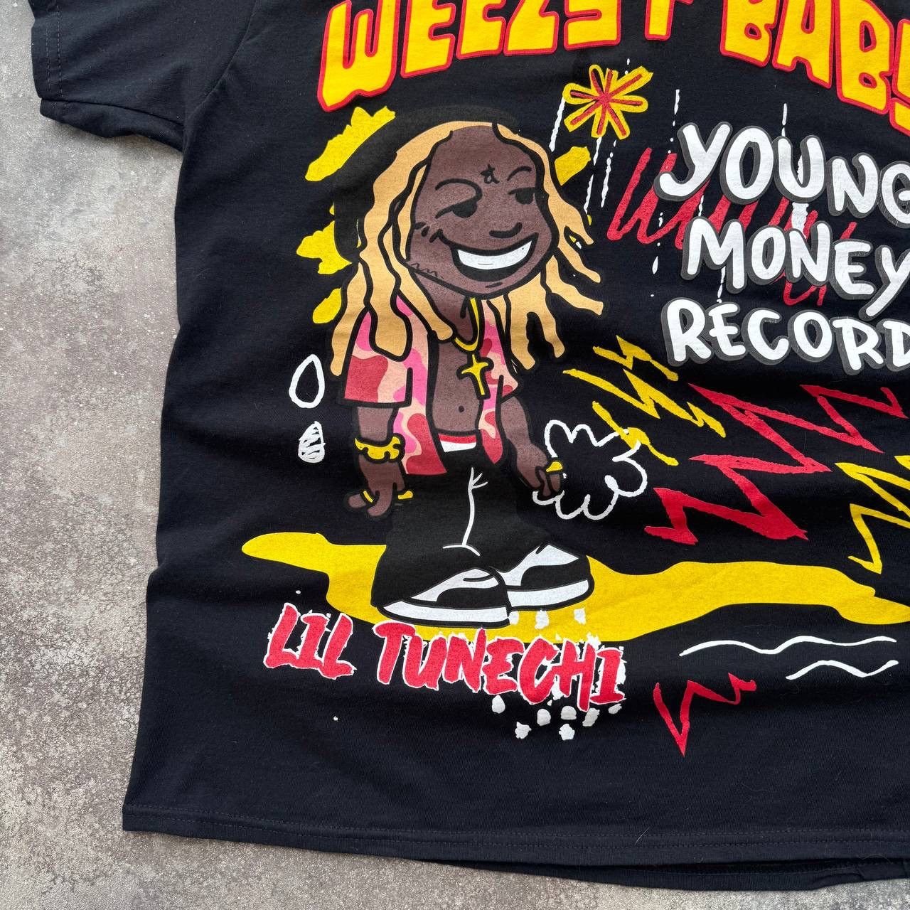 Rap Tees Lil Wayne OG Double Side Printed T-Shirt Size US L / EU 52-54 / 3 - 5 Thumbnail