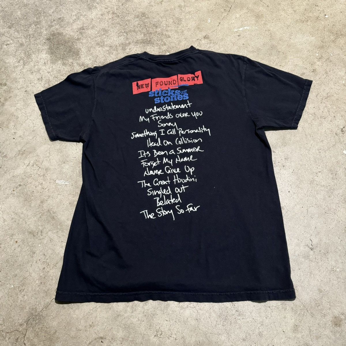 Band Tees VINTAGE NEW FOUND GLORY TEE! Size US L / EU 52-54 / 3 - 4 Thumbnail