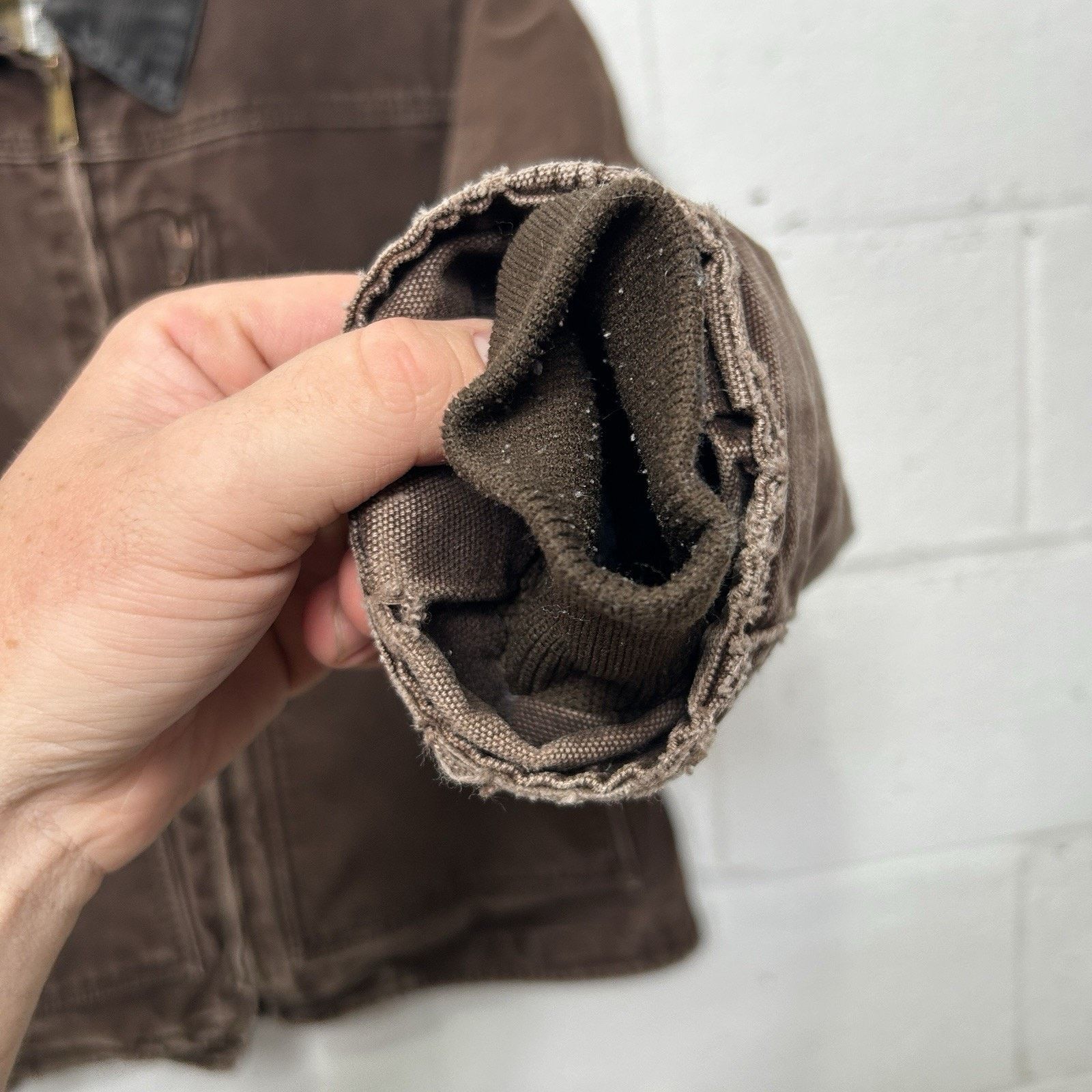 Carhartt Carhartt Sherpa-Lined Ridge Coat “Dark Brown” WC061 DKB Size S / US 4 / IT 40 - 3 Thumbnail