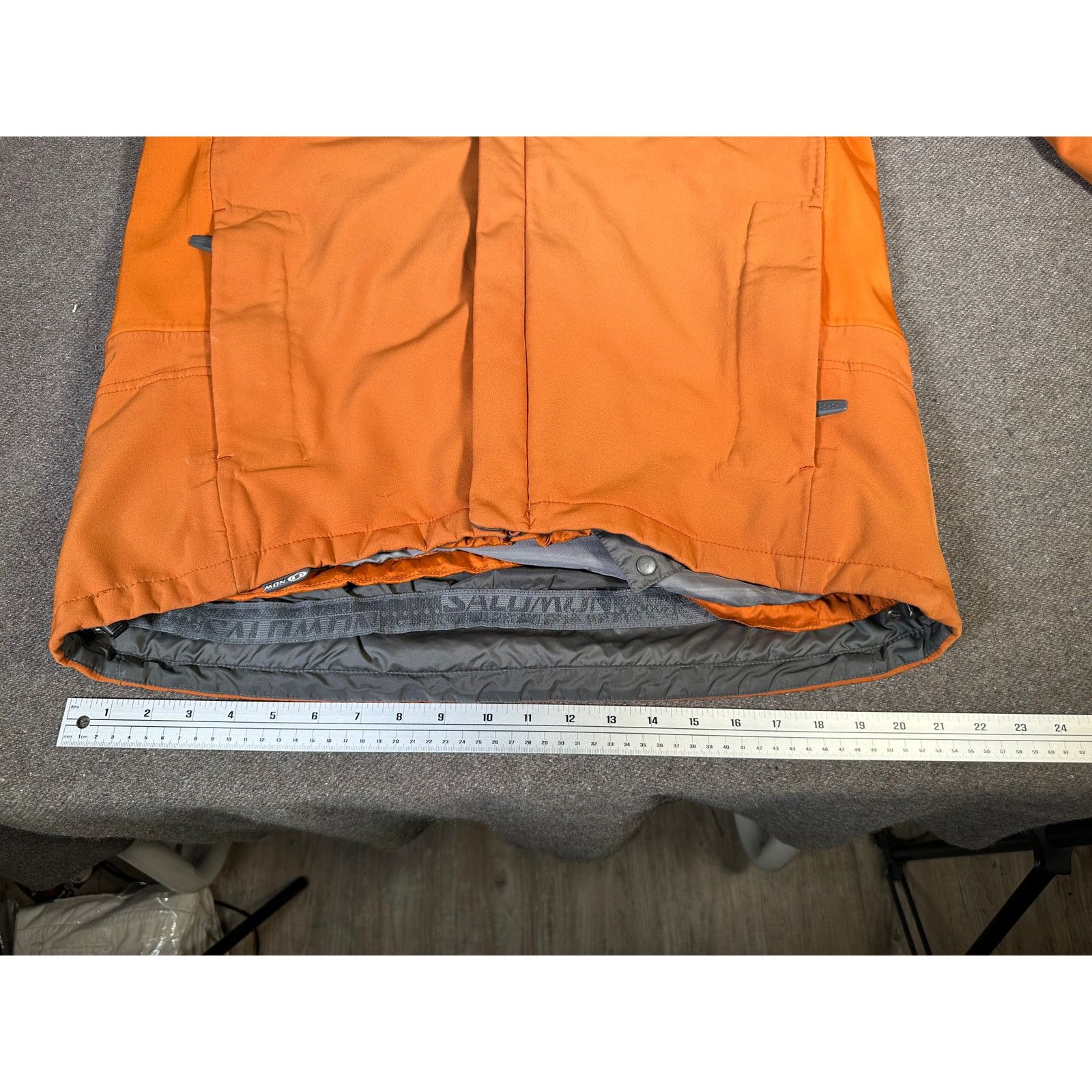 Salomon Vintage Salomon Lab Orange Full-Zip Softshell Ski Jacket Size US L / EU 52-54 / 3 - 16 Thumbnail