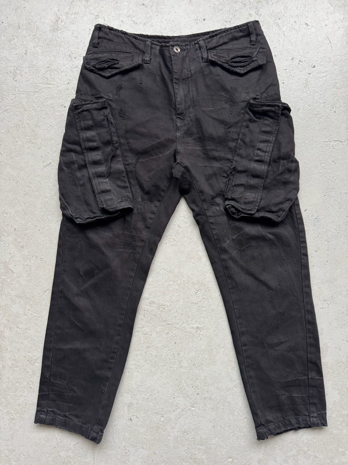 Julius Julius Denim Cargo Pants Size US 32 / EU 48 - 1 Thumbnail