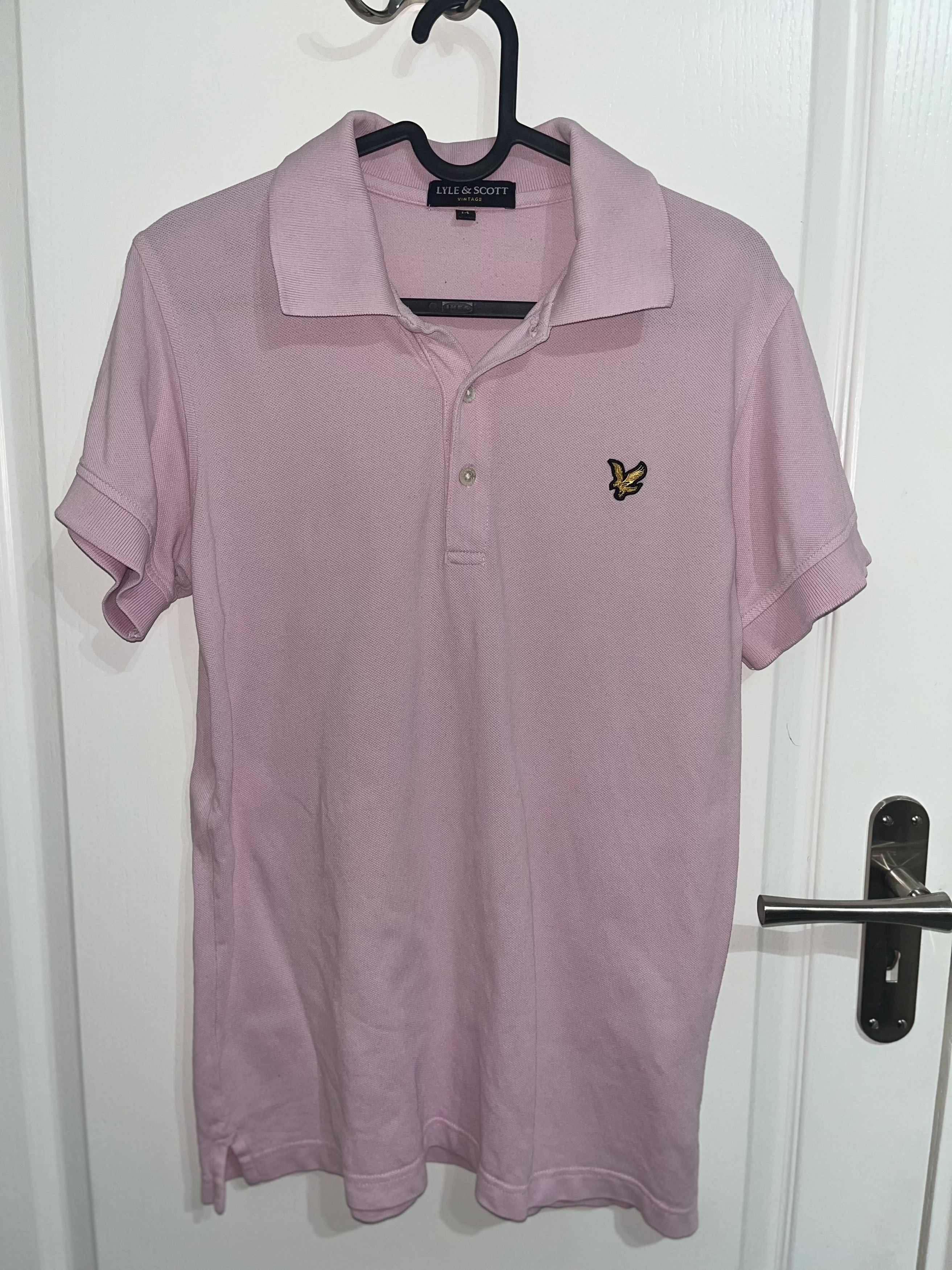 Lyle & Scott Pink Polo Shirt Size US M / EU 48-50 / 2 - 1 Thumbnail
