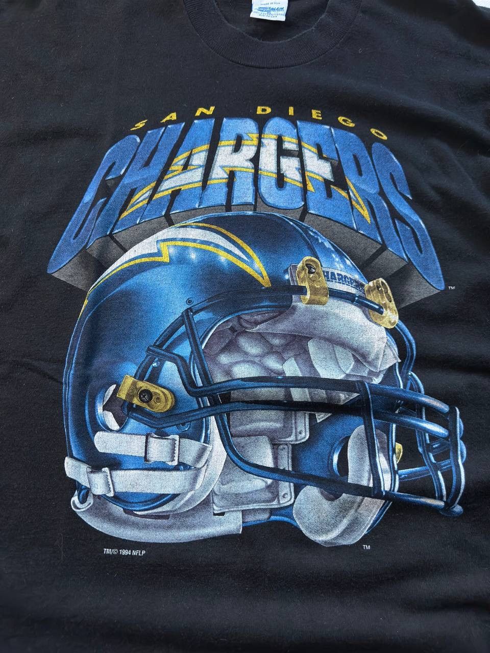 Band Tees × NFL × Vintage 1994 Made in USA Jacksonville Jaguars Salem Shirt Size US XL / EU 56 / 4 - 4 Thumbnail