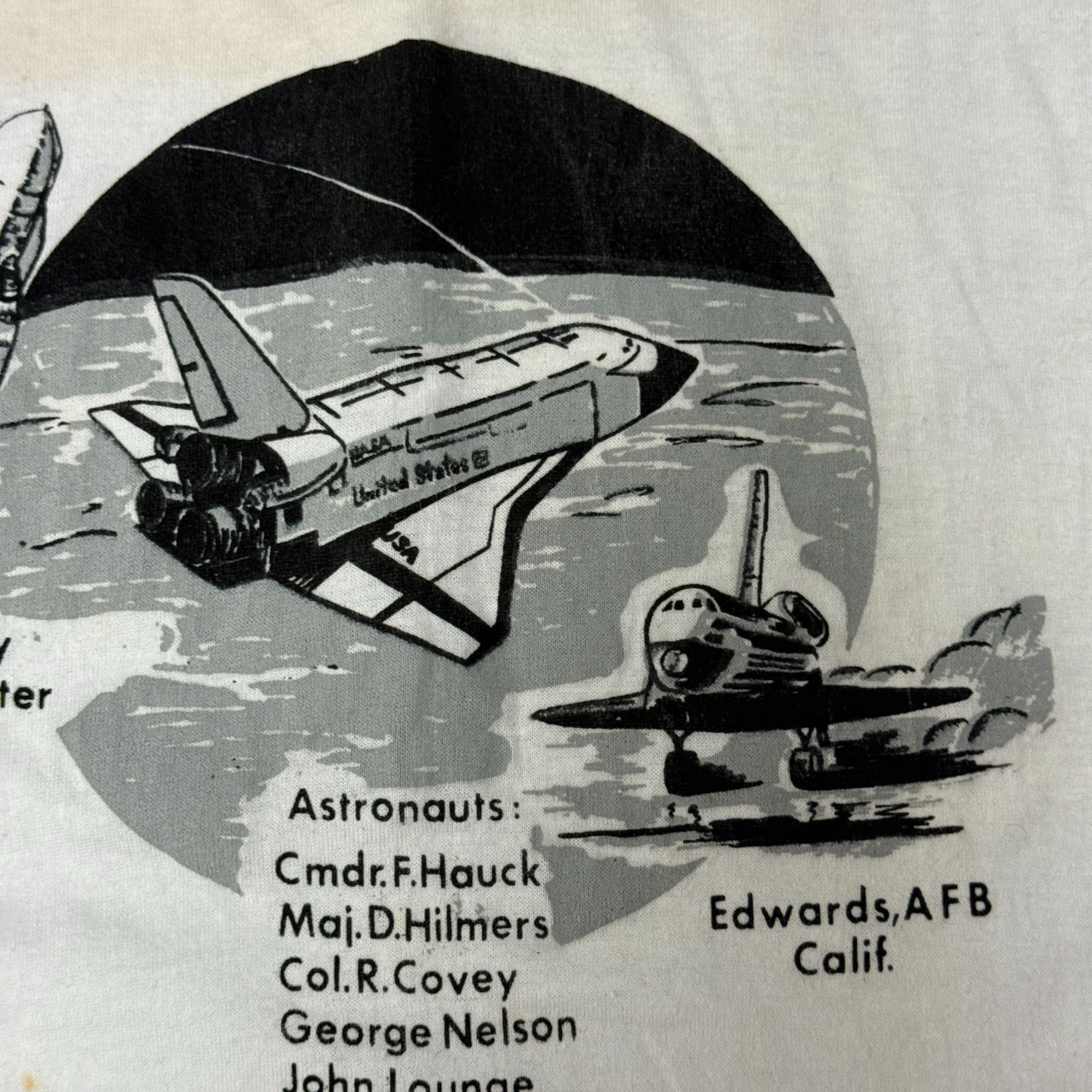 Other Discovery 1988 Kennedy SPACE CENTER Astronauts Shuttle 50/50 Size US XL / EU 56 / 4 - 8 Thumbnail