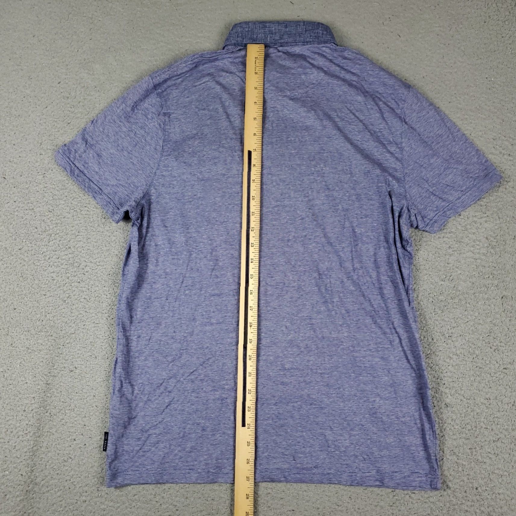 Ted Baker Ted Baker Polo Shirt Mens Size 4 Purple Casual Short Sleeve Cotton Size US S / EU 44-46 / 1 - 3 Thumbnail