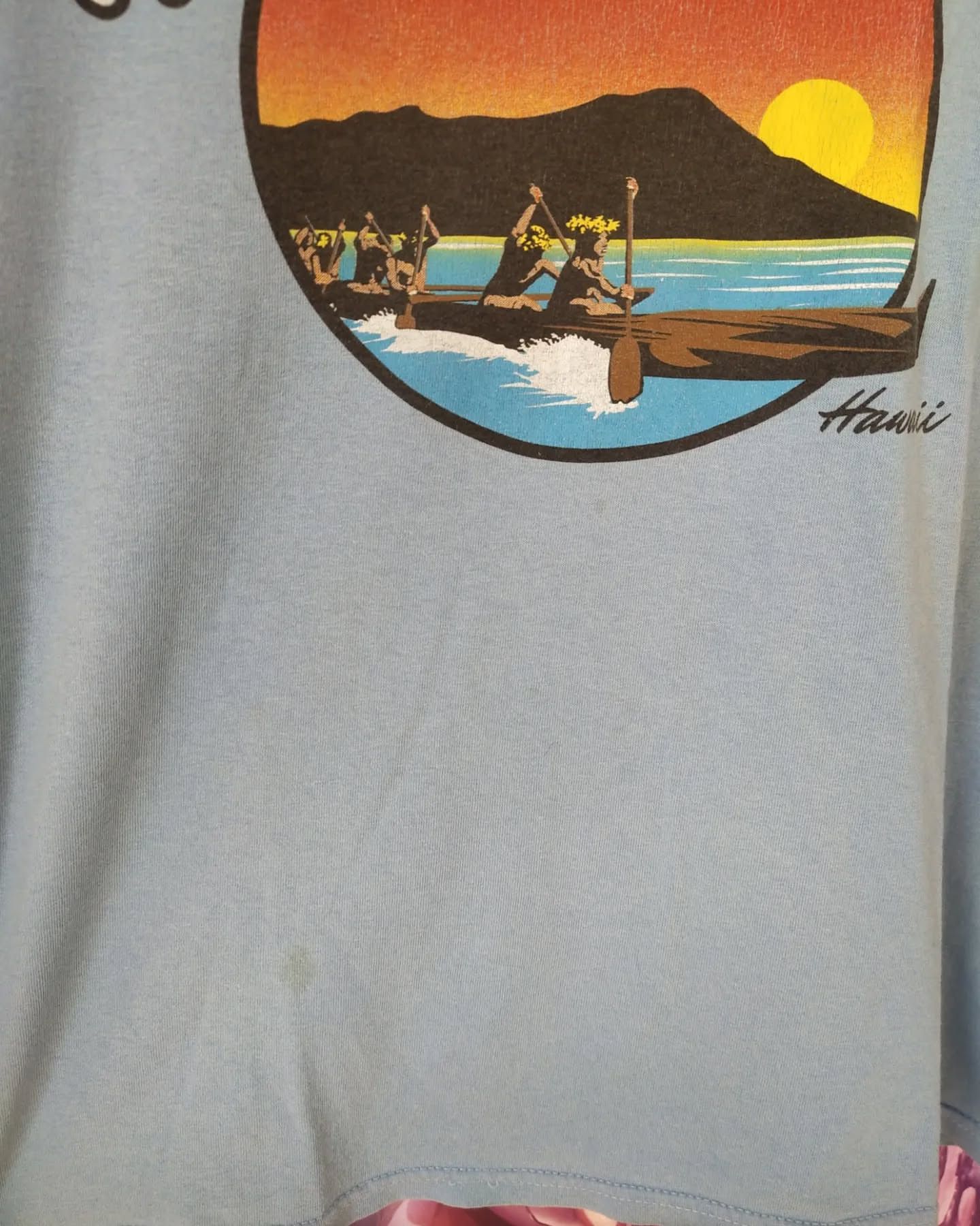 Vintage Hoe Waa Hawaii Graphic Tees Size US M / EU 48-50 / 2 - 3 Thumbnail