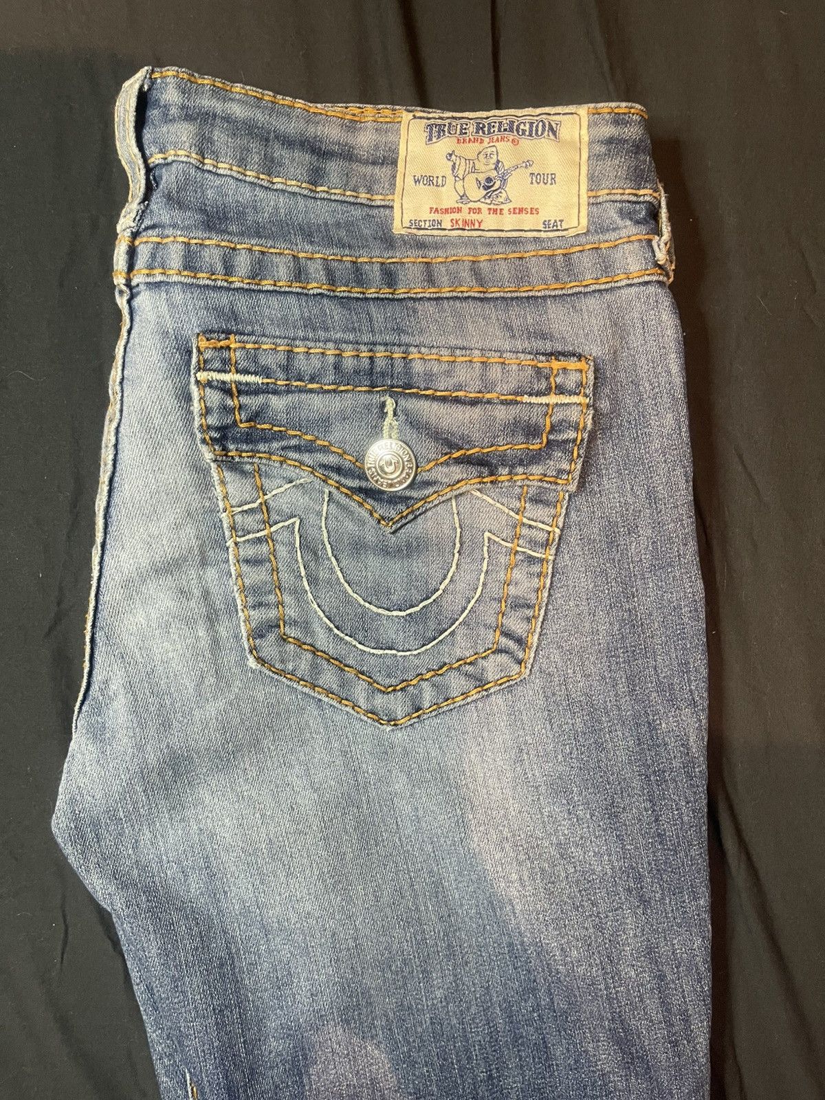 True Religion TRUE RELIGION Skinny wflps Big T Havana Size 28" / US 6 / IT 42 - 15 Thumbnail