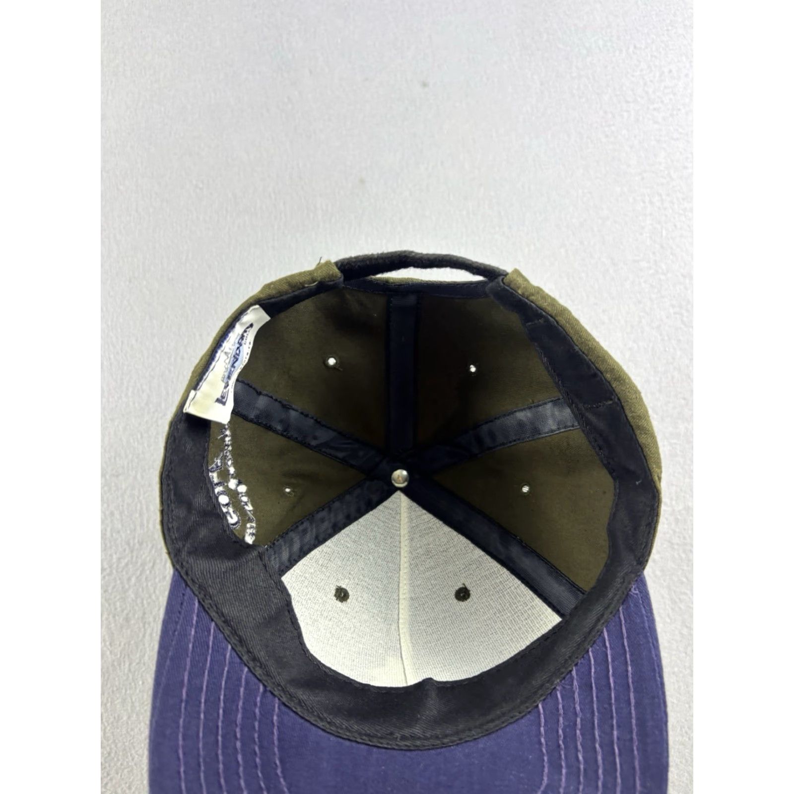 Vintage VINTAGE Unbranded Hat Golf Strapback Cap Green Blue Embroidered The Shattuck Golf Course Adjustable One Size Men Canvas Cotton Wide Brim Casual Size ONE SIZE - 5 Thumbnail