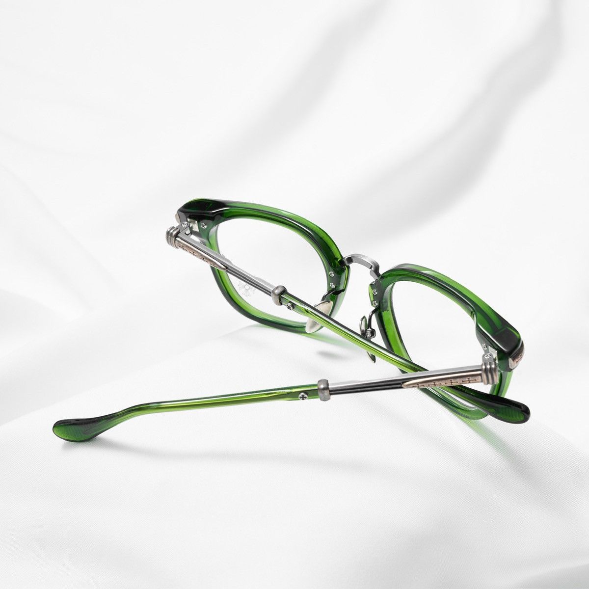 Chrome Hearts CHROME HEARTS TITANASLUVR MOSS/PEWTER GLASSES Size ONE SIZE - 5 Thumbnail