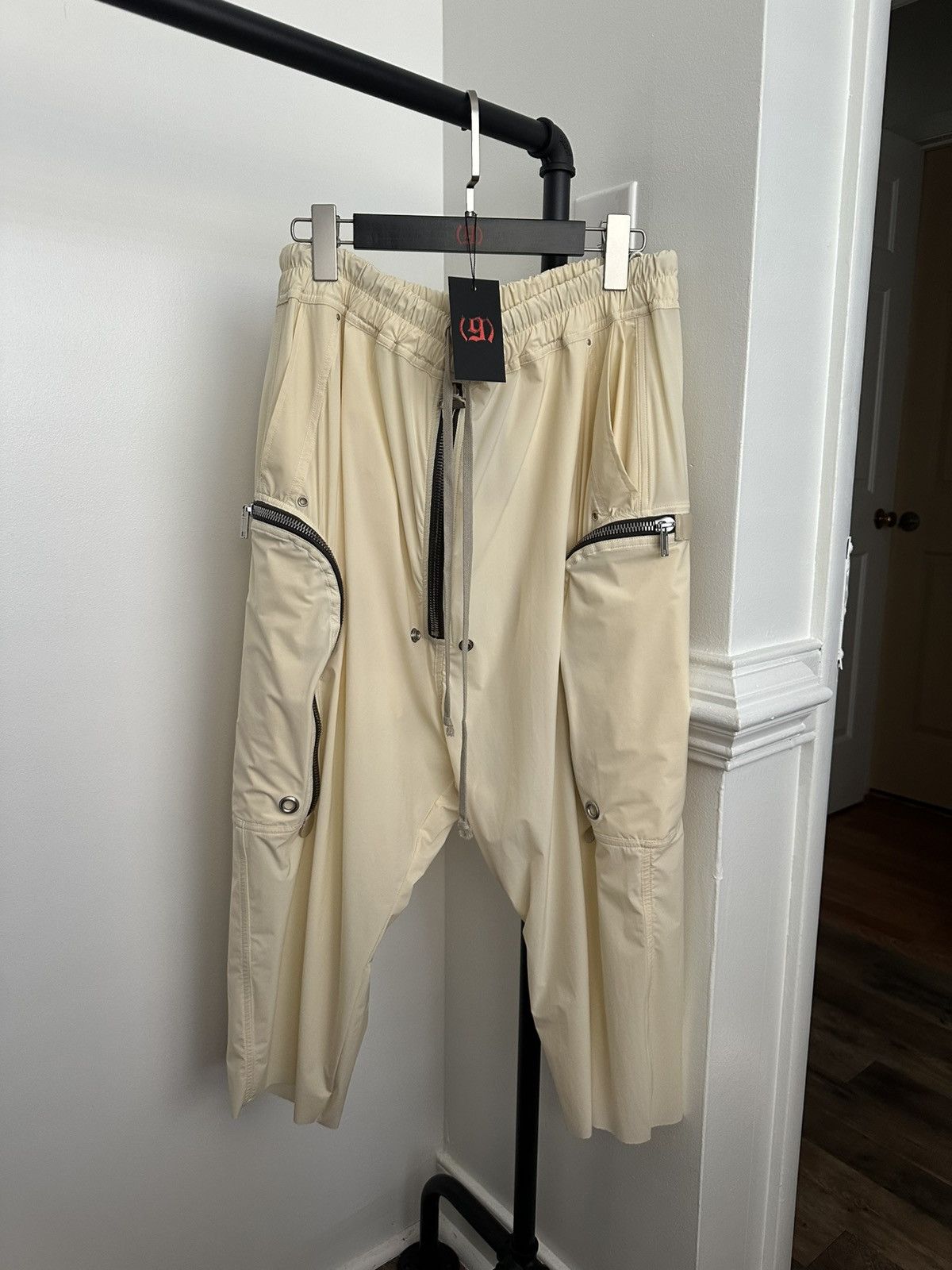 Rick Owens Brand New Rick Owen’s Detailed Drawstring Trousers Size US 40 / EU 56 - 1 Thumbnail
