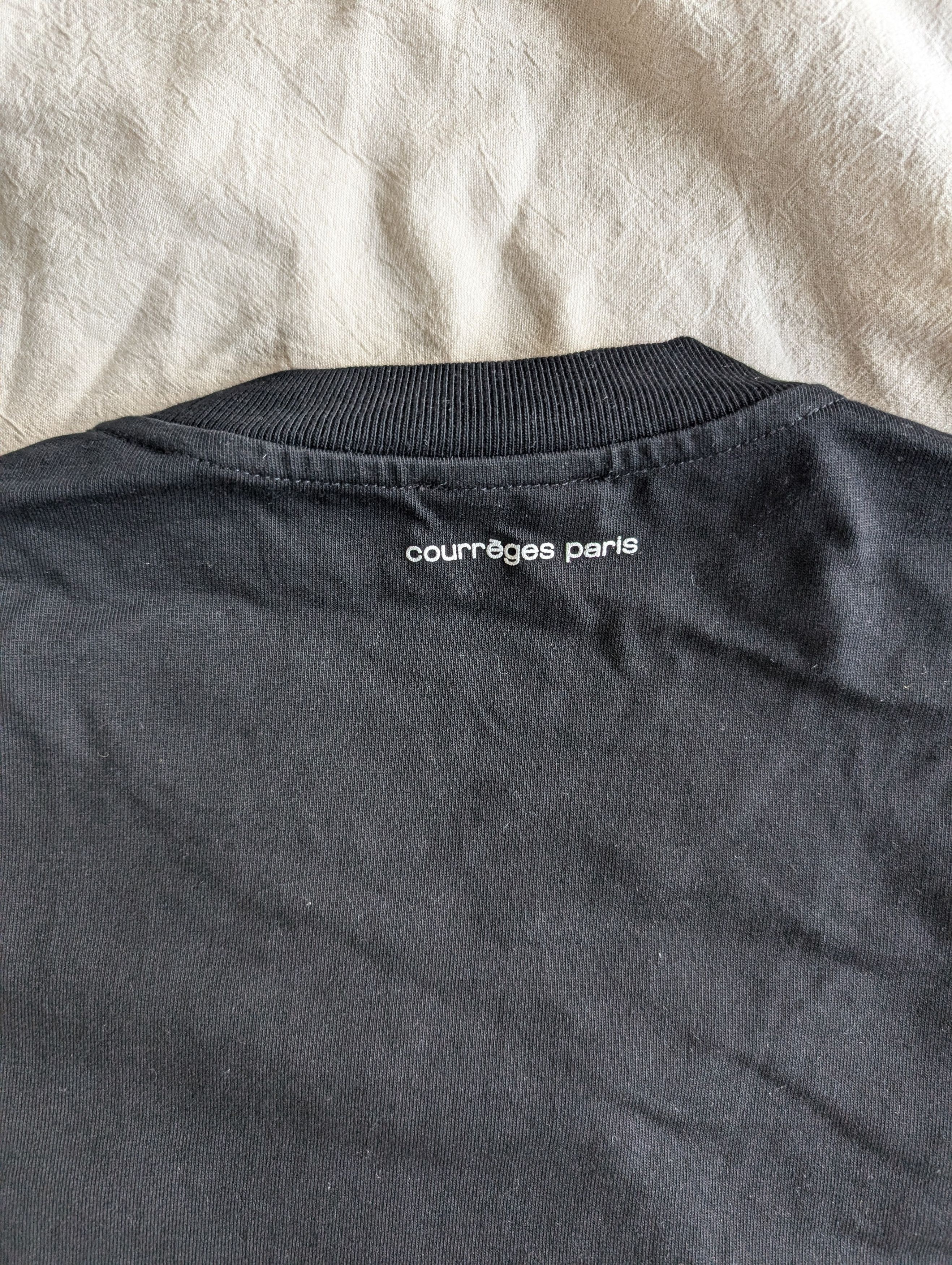 Courreges Courrèges logo T-shirt Size US M / EU 48-50 / 2 - 5 Thumbnail