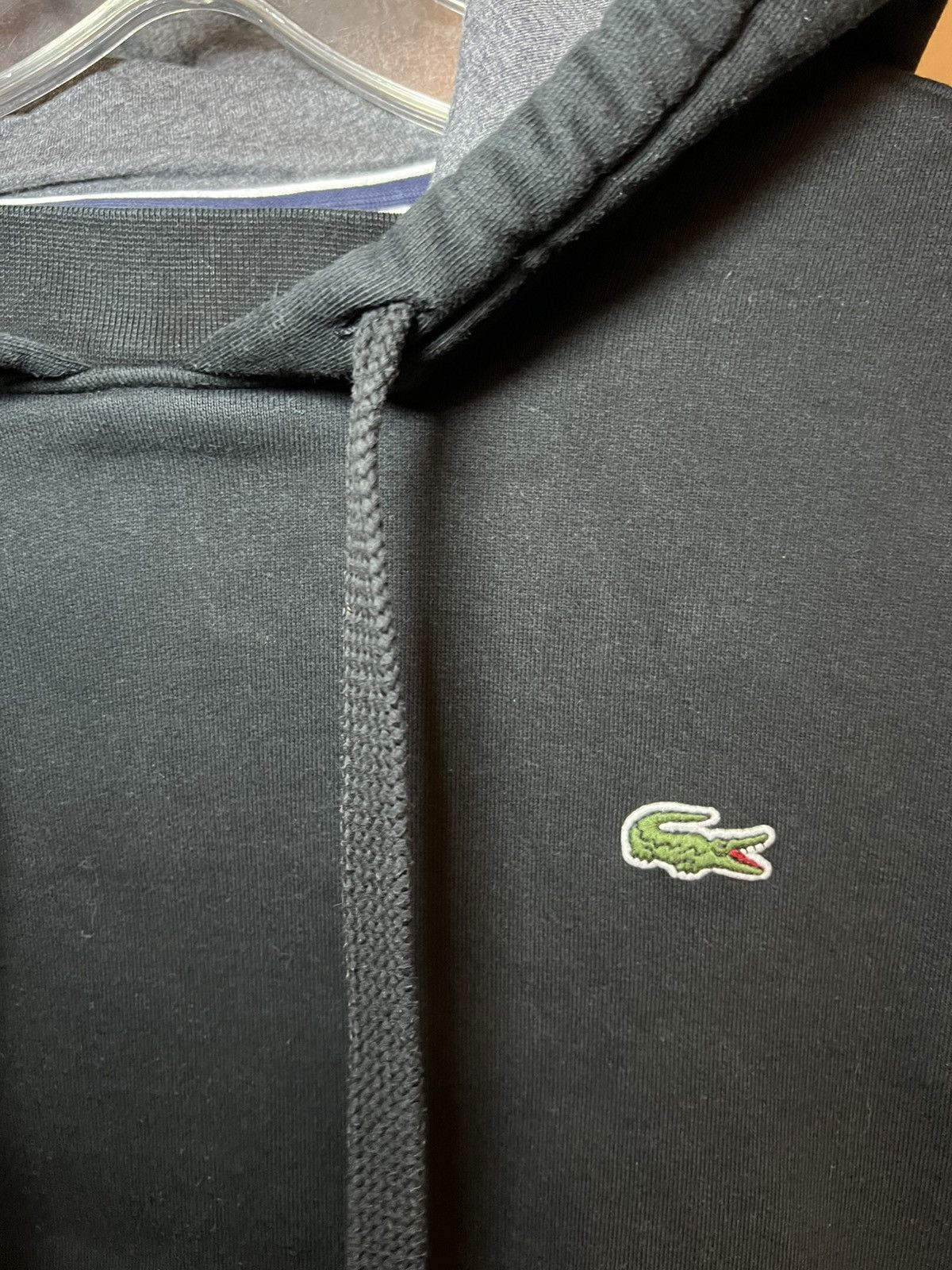 Lacoste Vintage Lacoste Sport embroidered logo pullover hoodie Size US XL / EU 56 / 4 - 13 Thumbnail