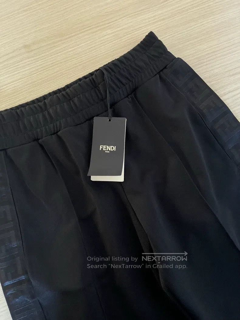 Fendi Fendi Black sports trousers Size 25" / US 0 / IT 36 - 4 Thumbnail