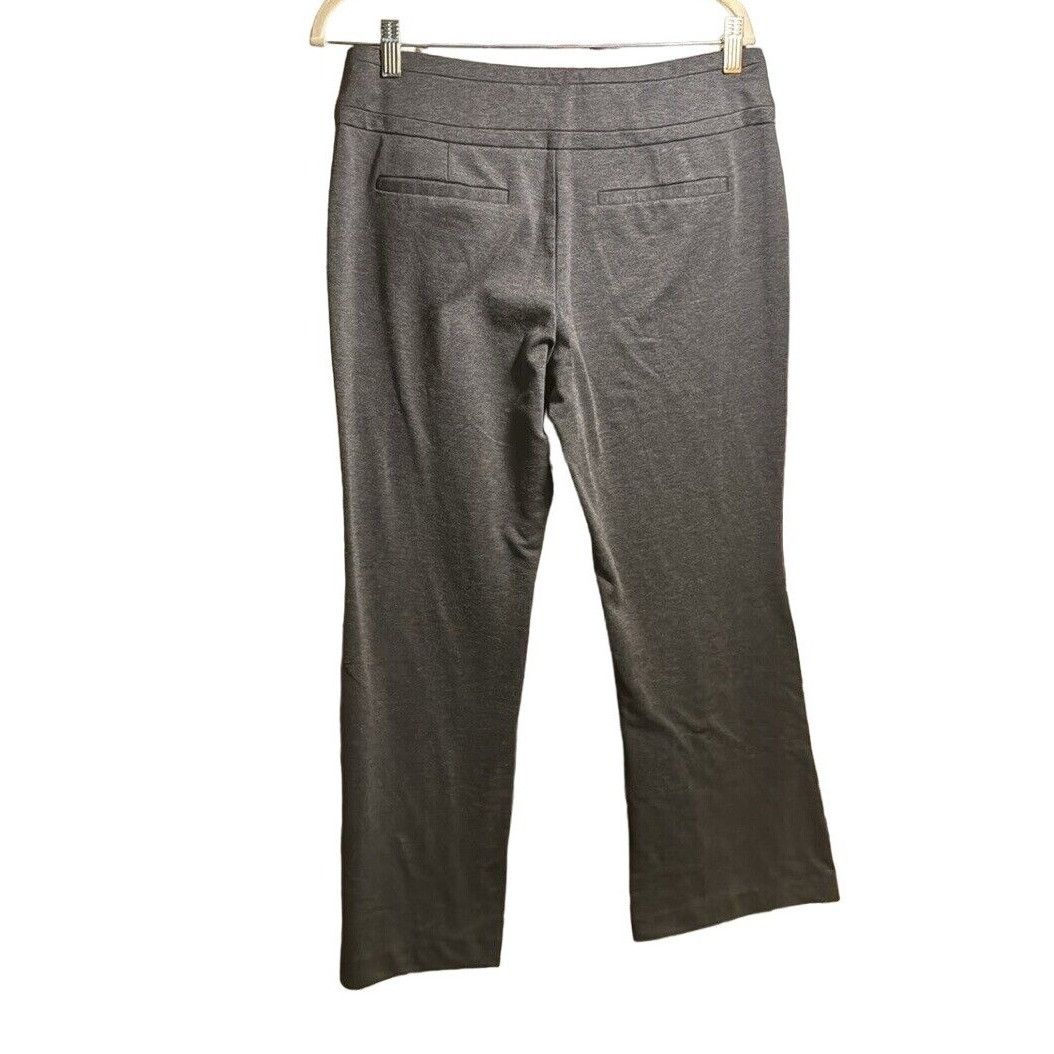 Other 7th Avenue New York & Co Ladies Gray Polyester Rayon Pants S Size 30" / US 8 / IT 44 - 6 Thumbnail