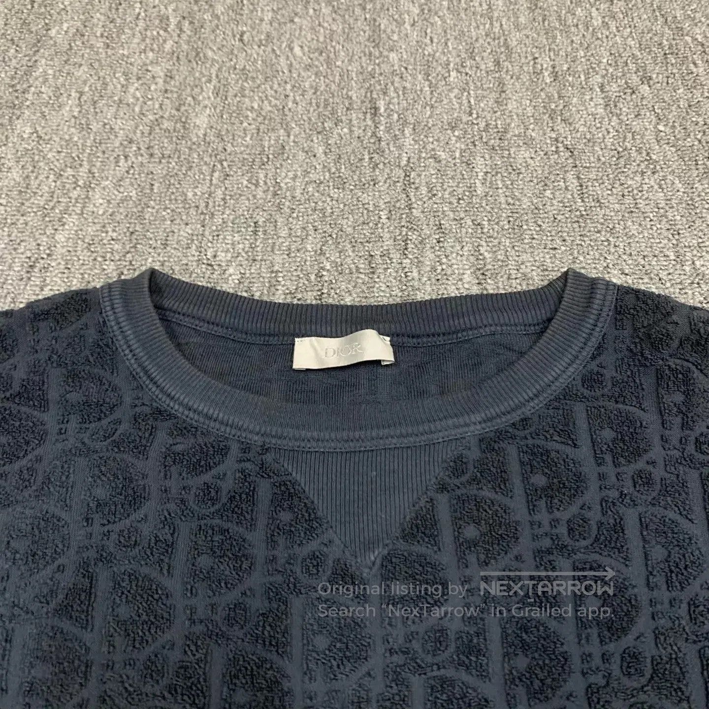 Dior Black Patterned Short-Sleeve Shirt. Size US M / EU 48-50 / 2 - 6 Thumbnail