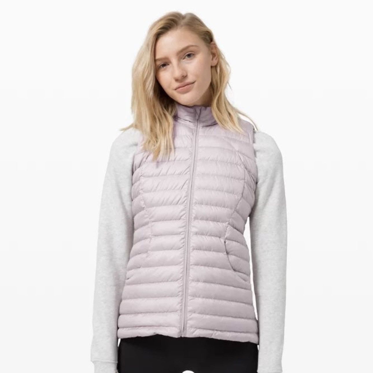 Lululemon LULULEMON Mauve Blush Pink Pack It Down Vest Sz 2 NEW Size XS / US 0-2 / IT 36-38 - 1 Thumbnail