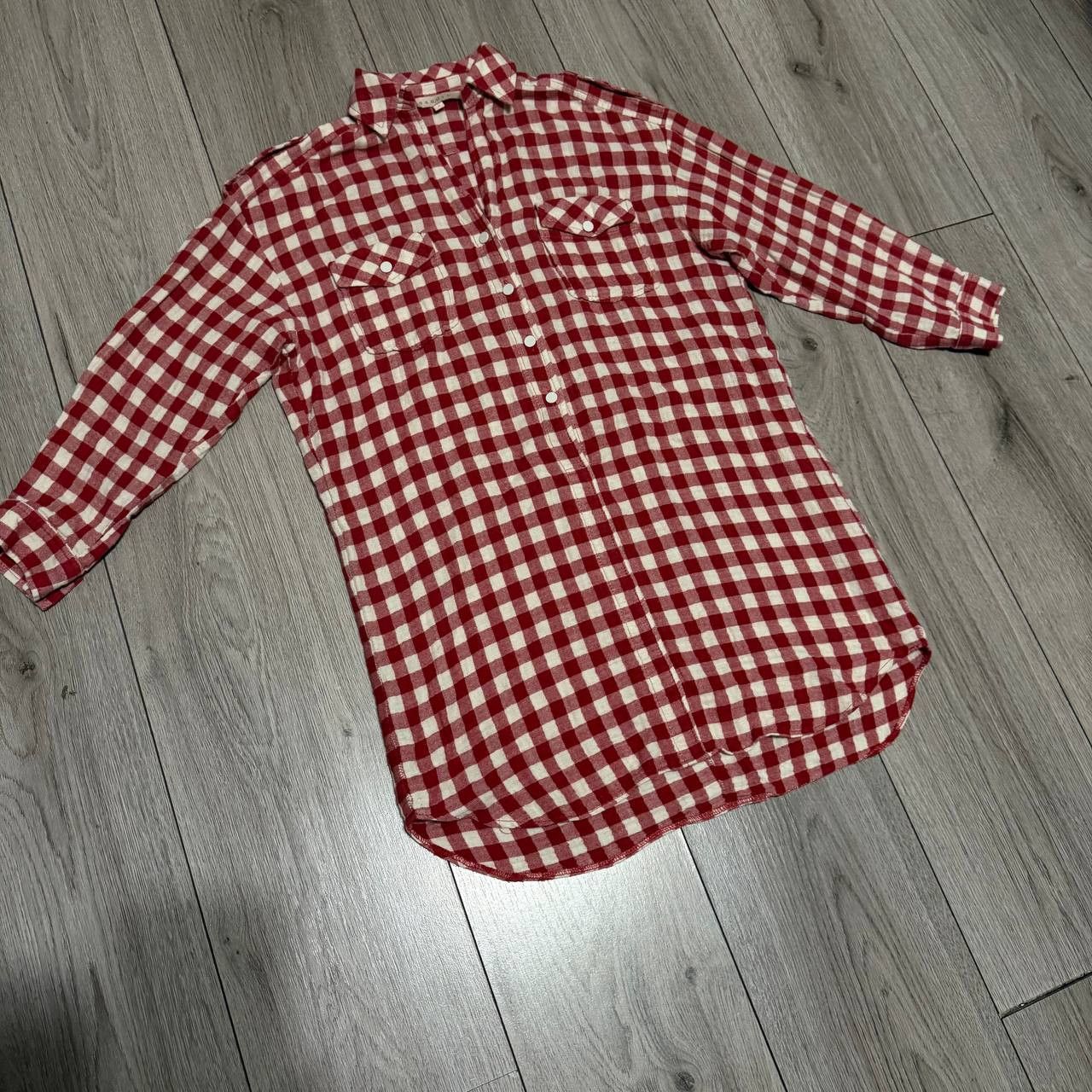Sandro sandro 3/4 sleeve dress check paint size 1 Size S / US 4 / IT 40 - 2 Thumbnail