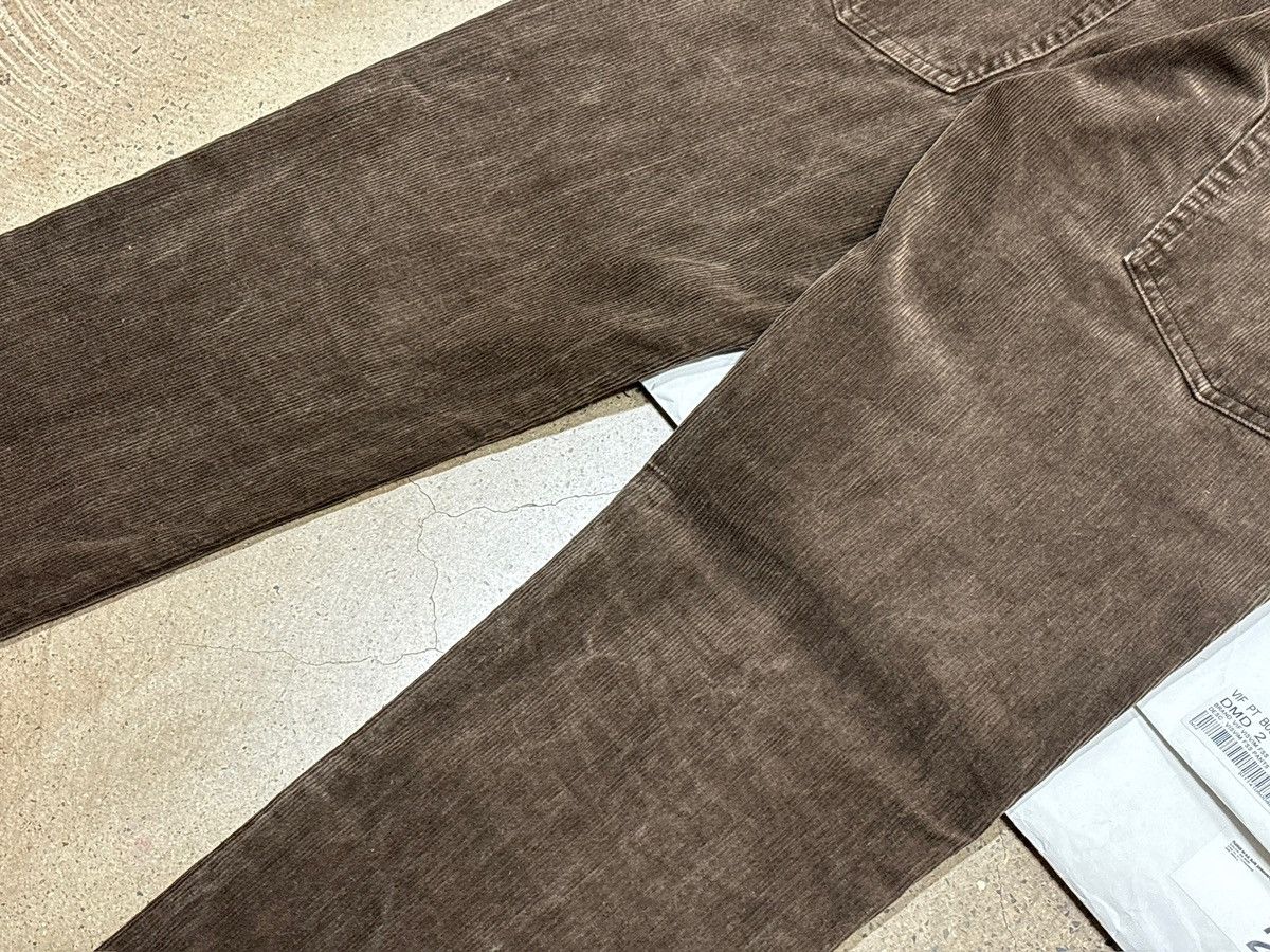Visvim Visvim Fluxus 04 N.D. Slub （Corduroy）Dk.mud Size US 32 / EU 48 - 6 Thumbnail