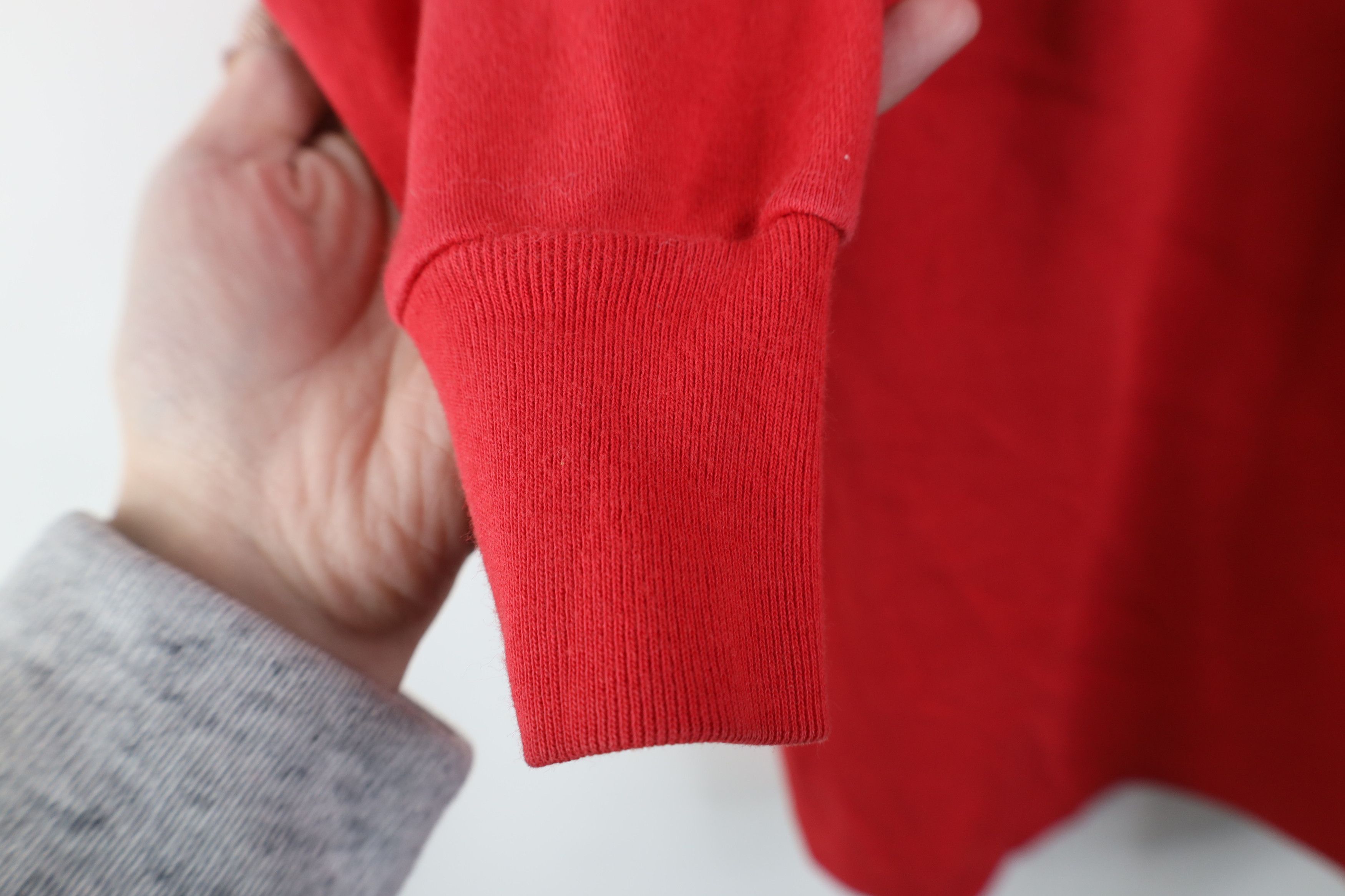 Ralph Lauren Vintage 80s 90s Ralph Lauren Cotton Turtleneck T-Shirt Red Size US M / EU 48-50 / 2 - 8 Thumbnail