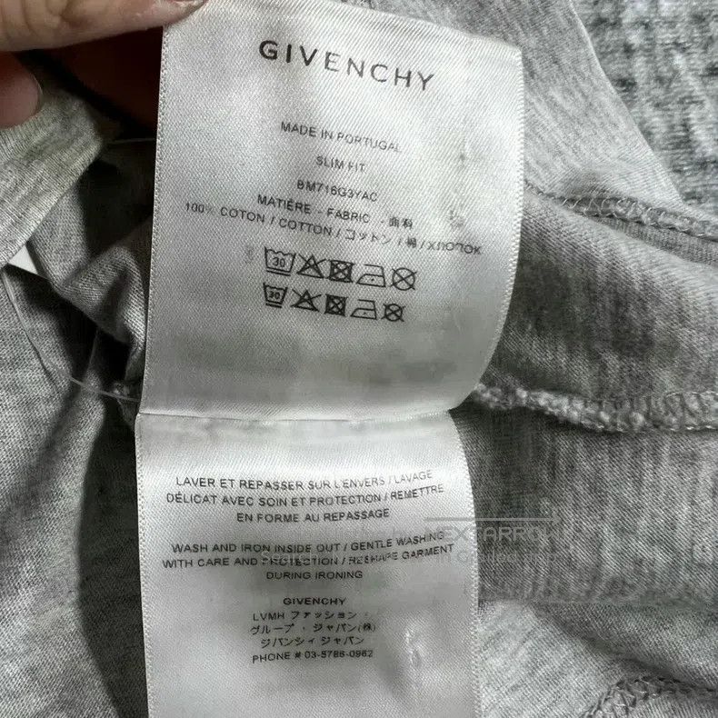 Givenchy Givenchy 23ss Basic Classic Short Sleeve Grey Size US M / EU 48-50 / 2 - 6 Thumbnail