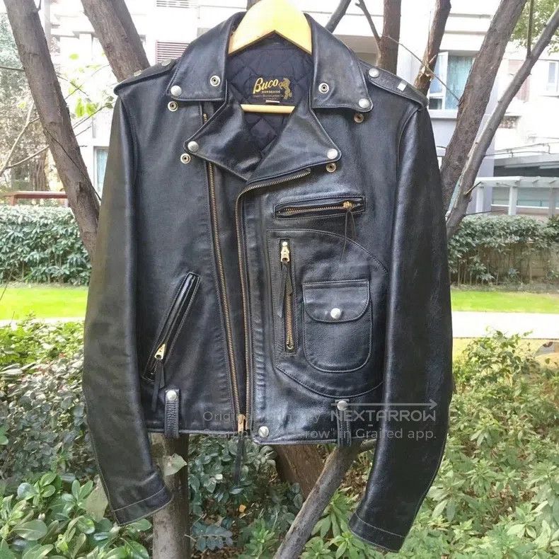 Buco Buco J-24 leather jacket Size US S / EU 44-46 / 1 - 1 Thumbnail