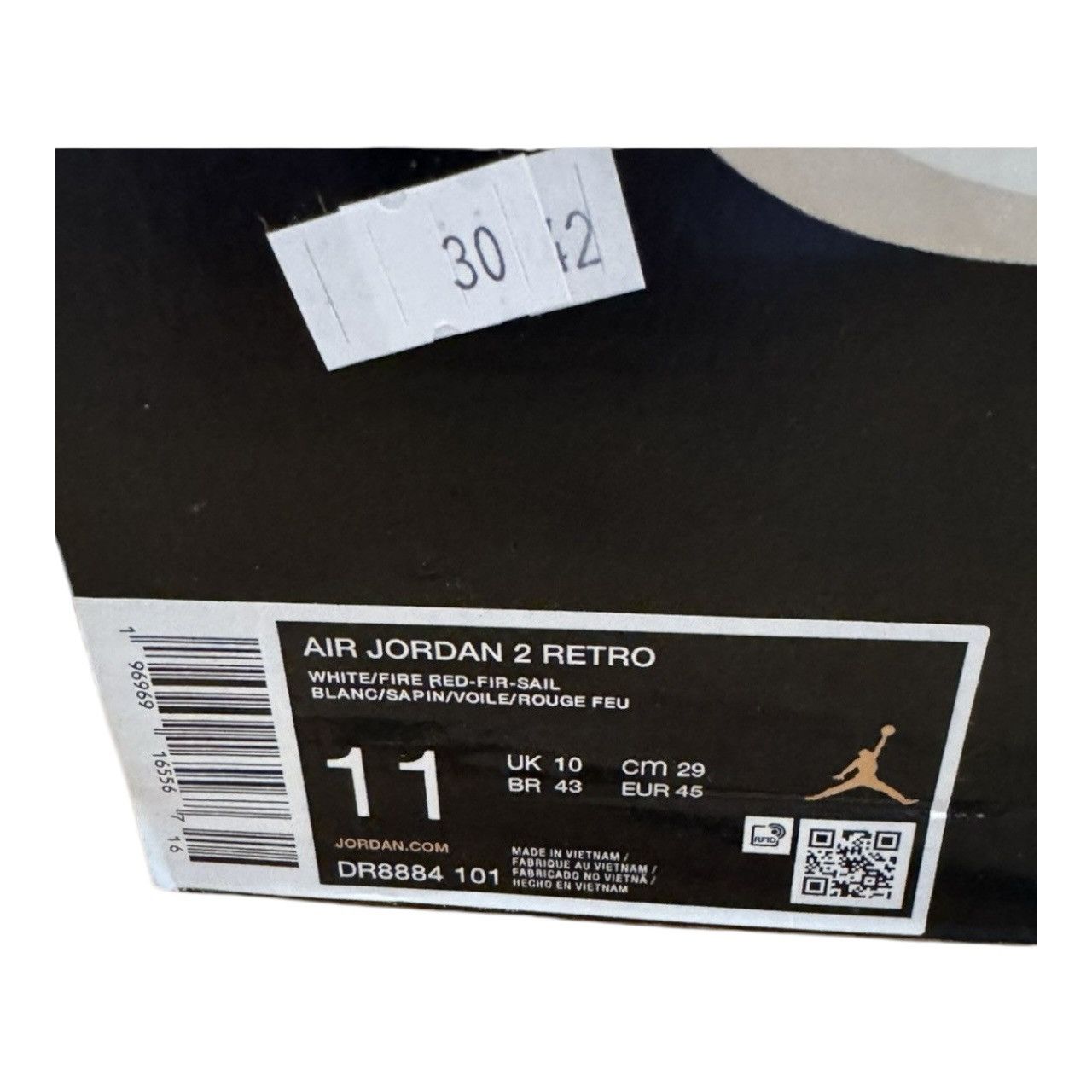 Jordan Brand Jordan 2 Retro ‘Origins’ Size US 11 / EU 44 - 8 Thumbnail