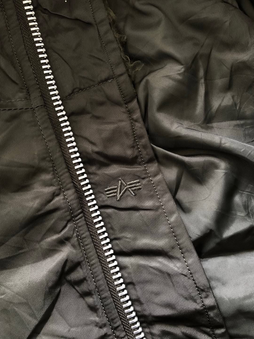 Alpha Industries Vintage Alpha Industries N2B Fur Bomber Jacket Size US L / EU 52-54 / 3 - 8 Thumbnail