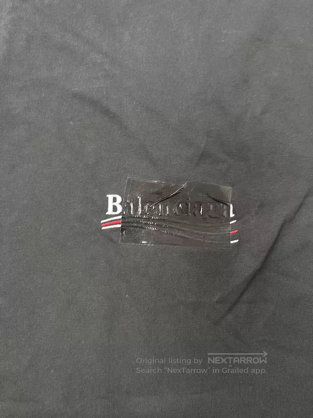 Balenciaga Balenciaga Crew Neck Logo Print T-Shirt. Size US S / EU 44-46 / 1 - 3 Thumbnail