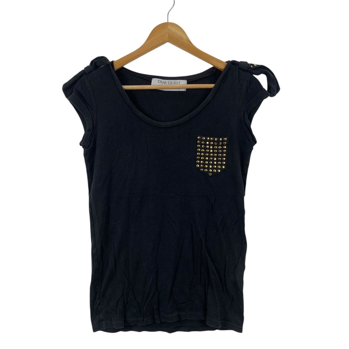 Other DEAR GUEST PROJECT x United Arrows Japan Bling Tank Top Tee Size XS / US 0-2 / IT 36-38 - 5 Thumbnail