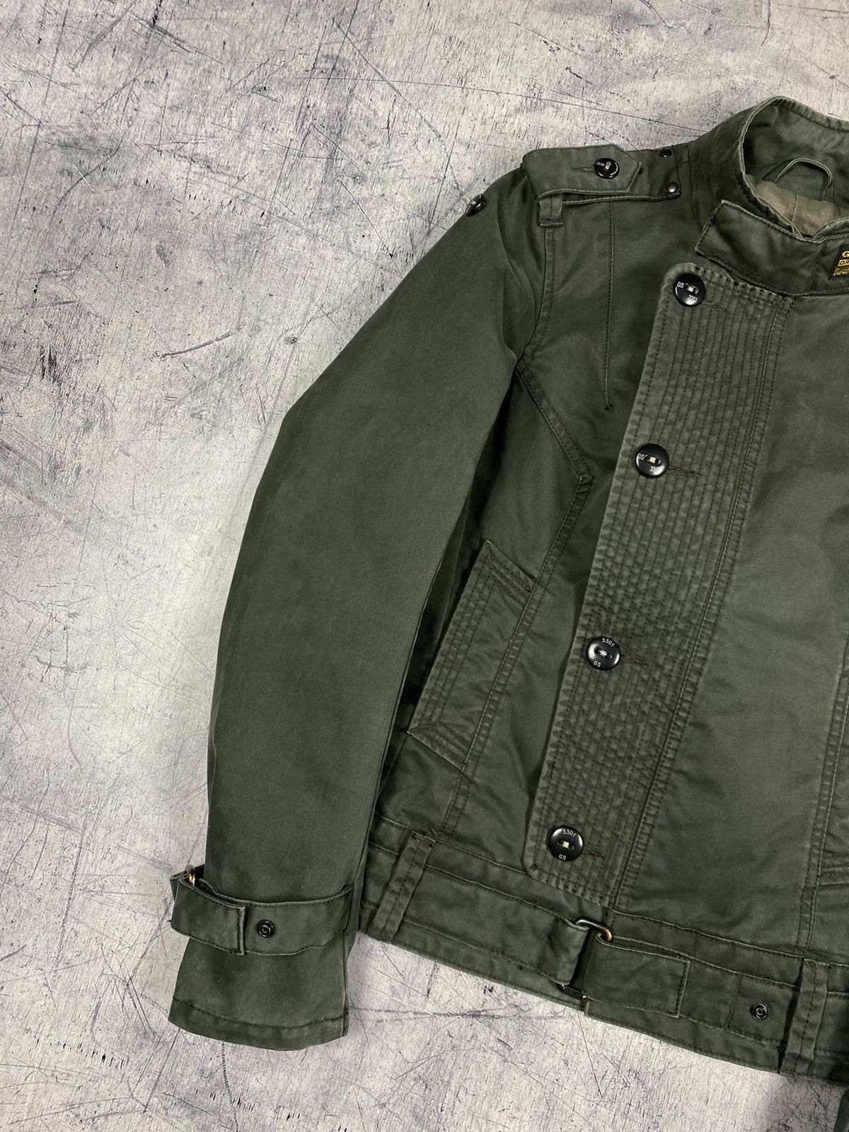 G-Star × Vintage Vintage G Star Raw Designer Bomber Jacket Size S / US 4 / IT 40 - 4 Thumbnail