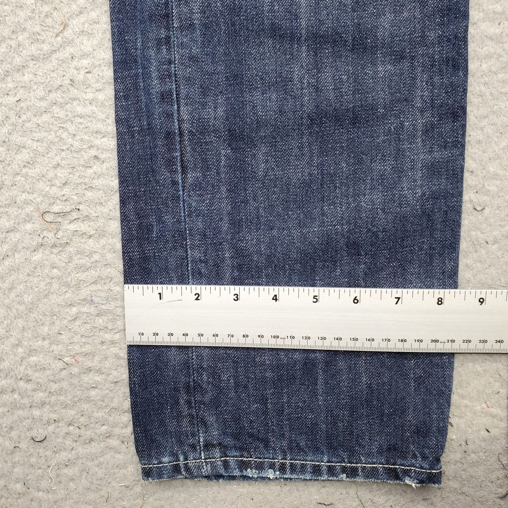 Vintage Denim & Supply Ralph Lauren Jeans Mens 34 Blue Straight Leg Streetwear Size US 34 / EU 50 - 5 Thumbnail